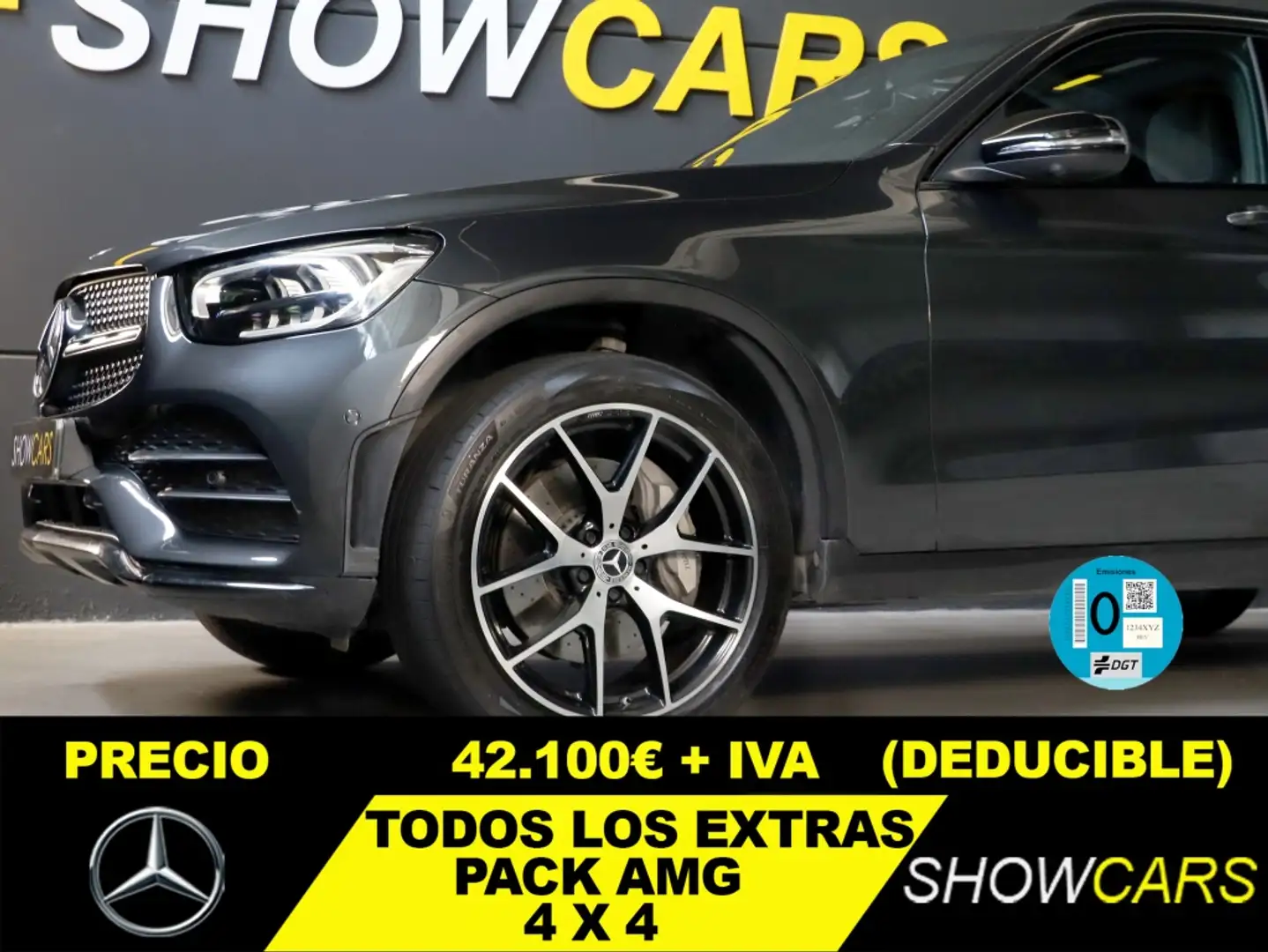 Mercedes-Benz GLC 300 300de 4Matic 9G-Tronic Negro - 1
