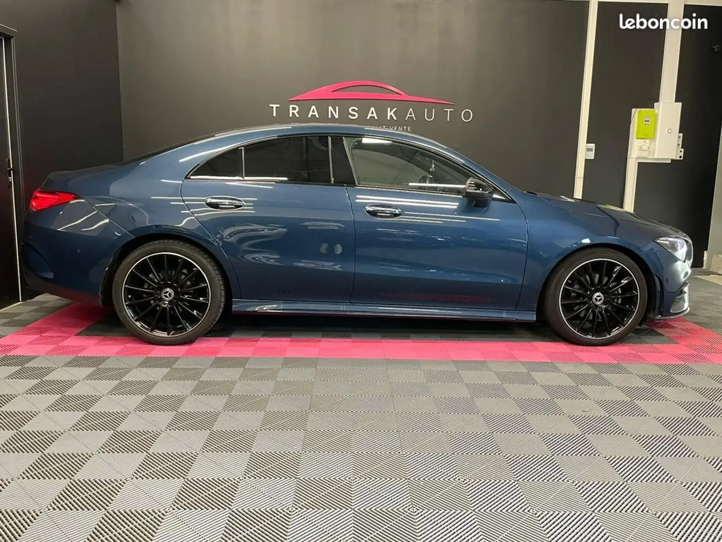 Mercedes-Benz CLA 180 Classe MERCEDES COUPE 180 7G-DCT AMG Line Bleu - 2