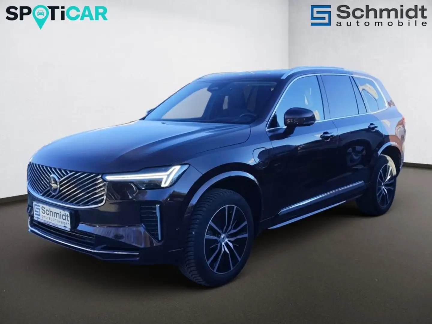 Volvo XC90 Plus, T8 AWD Plug-in Hybrid, Elektrisch/Benzin, Bright, 7 Si Rot - 2