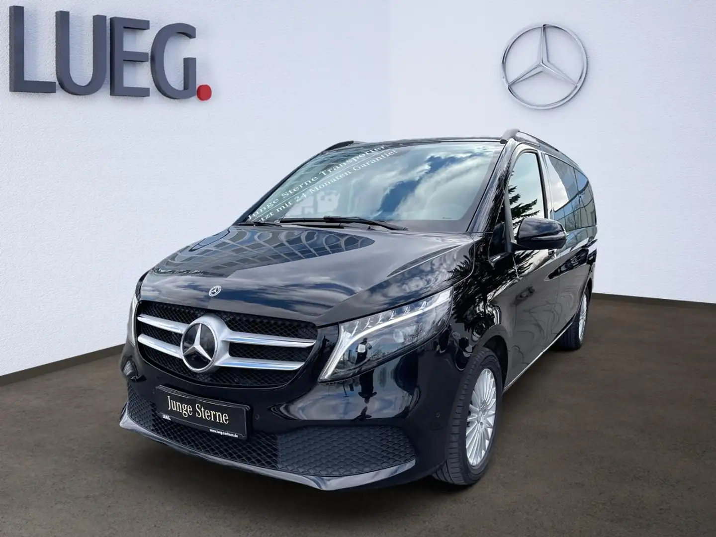 Mercedes-Benz V 220 d EDITION Lang SpurH Sport PDC KAM AUT Чорний - 1