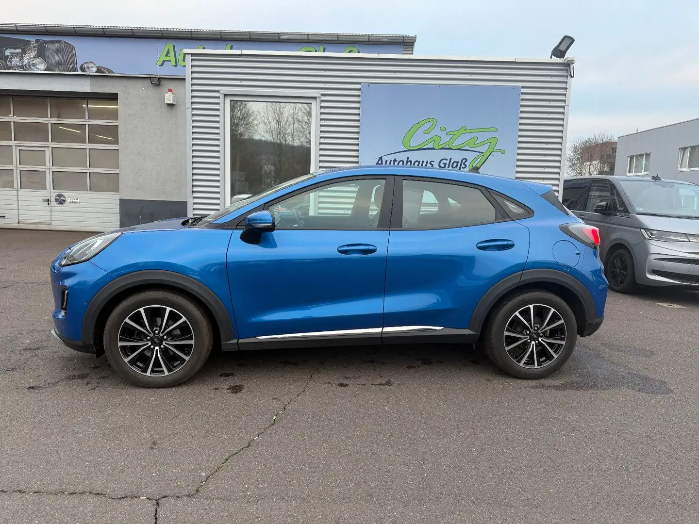 Ford Puma Titanium+Kamera+Navi+WR+Beh.FS+Garant. Blau - 1