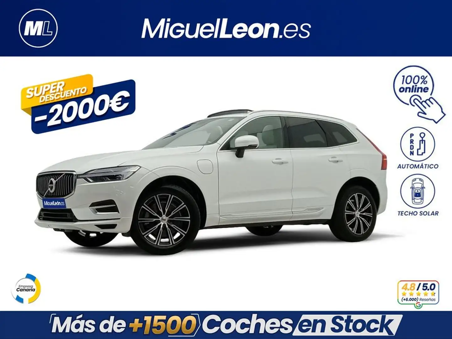 Volvo XC60 2.0 T8 AWD Inscription Auto Blanco - 1