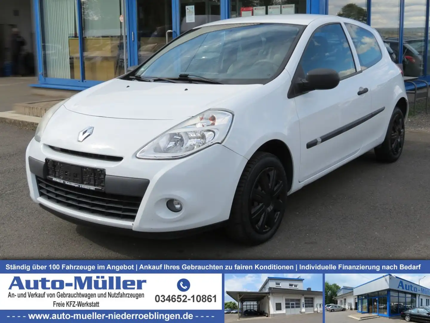 Renault Clio III Expression Klang & Klima-Paket Blanc - 1