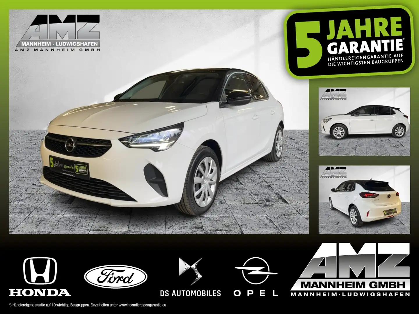 Opel Corsa-e Edition LED+Sitzheizung+Rückfahrkamera Blanc - 1