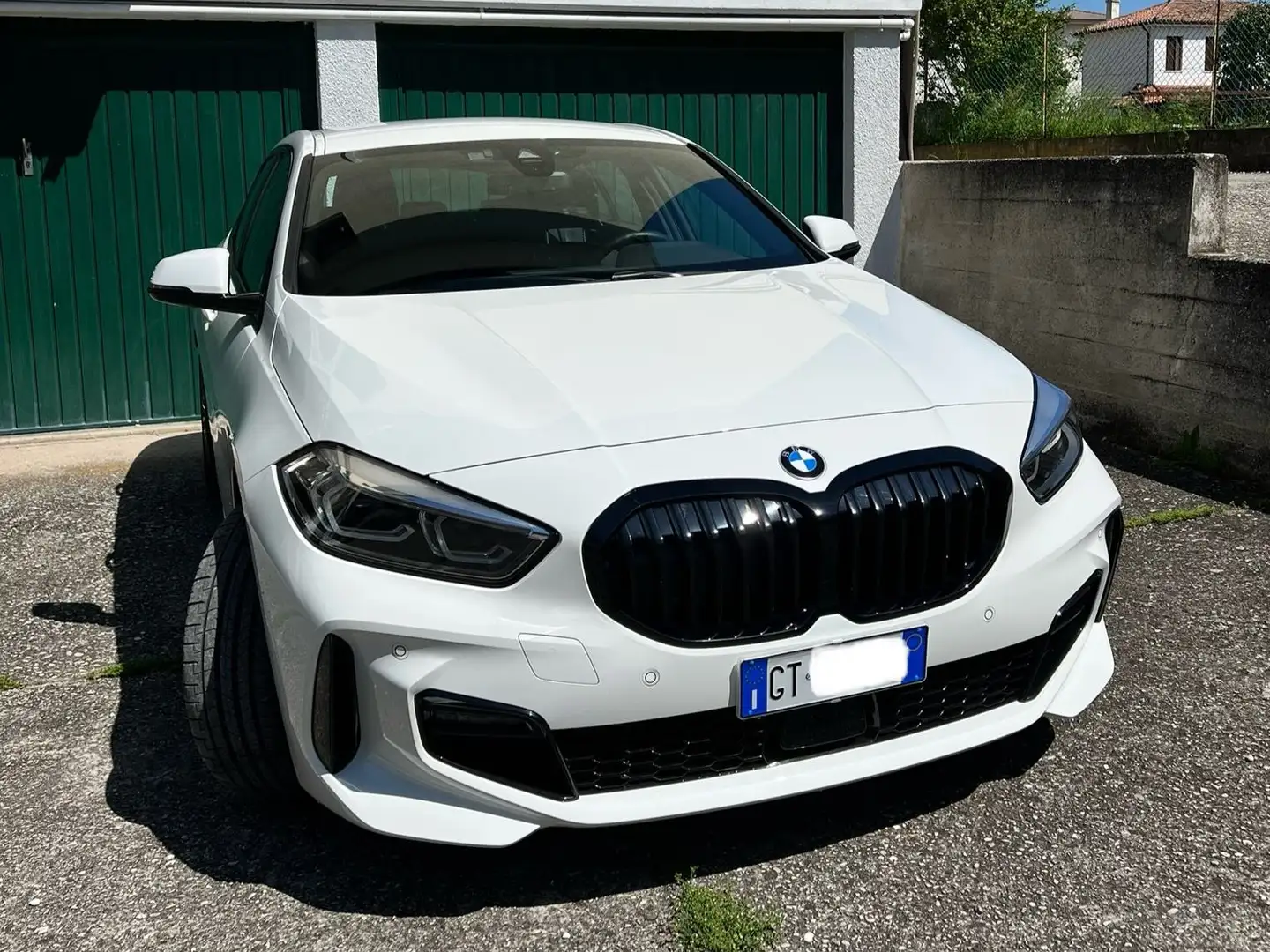 BMW 118 Serie 1 F40118d Msport auto Biały - 1