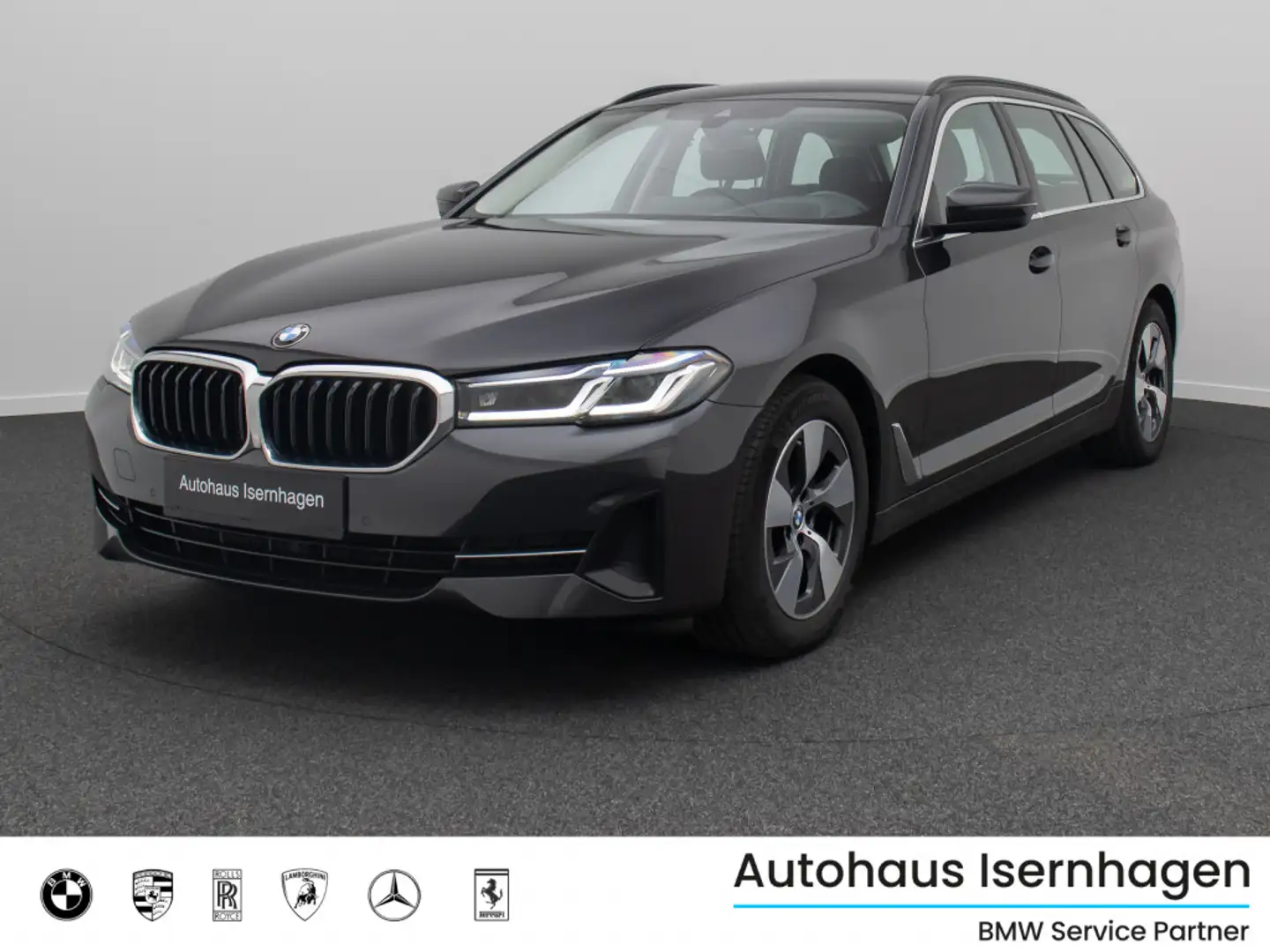 BMW 520 DAB Laser HUD Kamera AHK ALarm Komfort Noir - 1