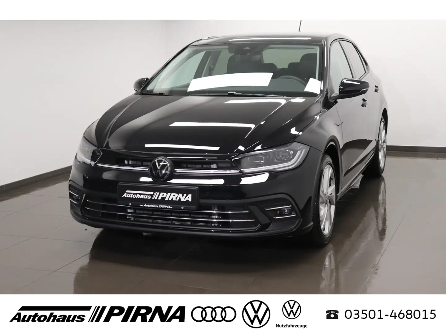 Volkswagen Polo Style 1.0 l TSI DSG #KLIMA#LED#NAVI Schwarz - 1