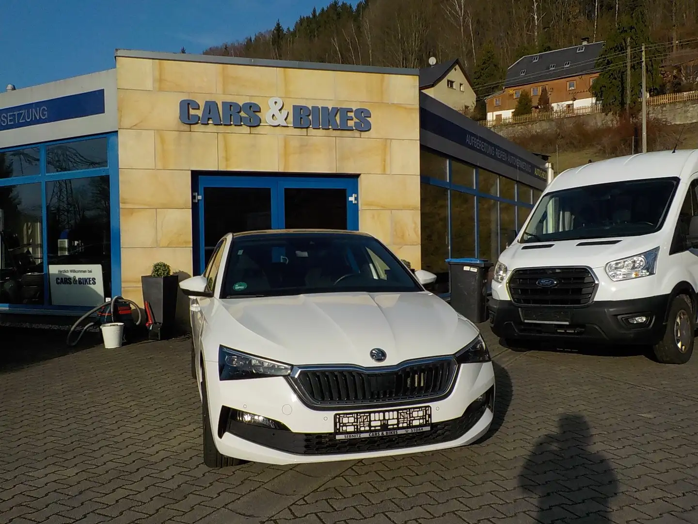 Skoda Scala Style PANORAMA! LED! SITZHEIZG.! KAMERA! Weiß - 1