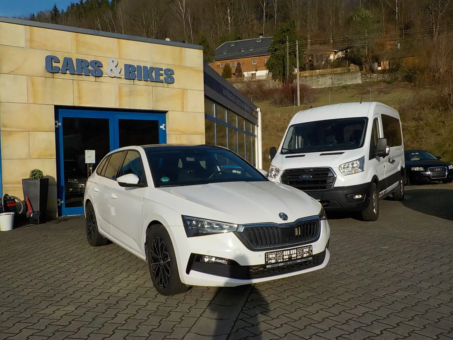 Skoda Scala Style PANORAMA! LED! SITZHEIZG.! KAMERA! Weiß - 2