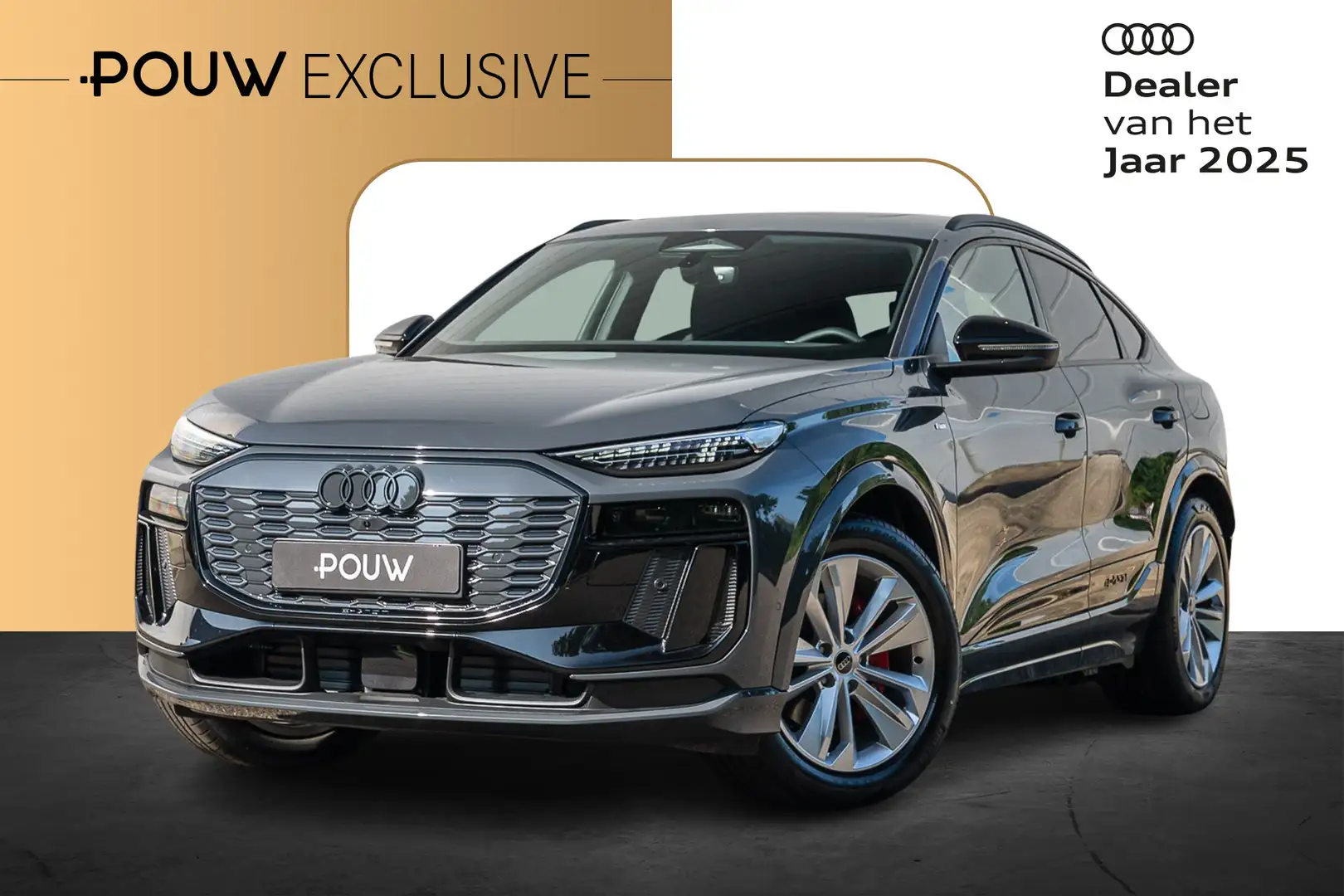 Audi Q6 Sportback e-tron 252pk S Edition 83 kWh | Panorama Grijs - 1
