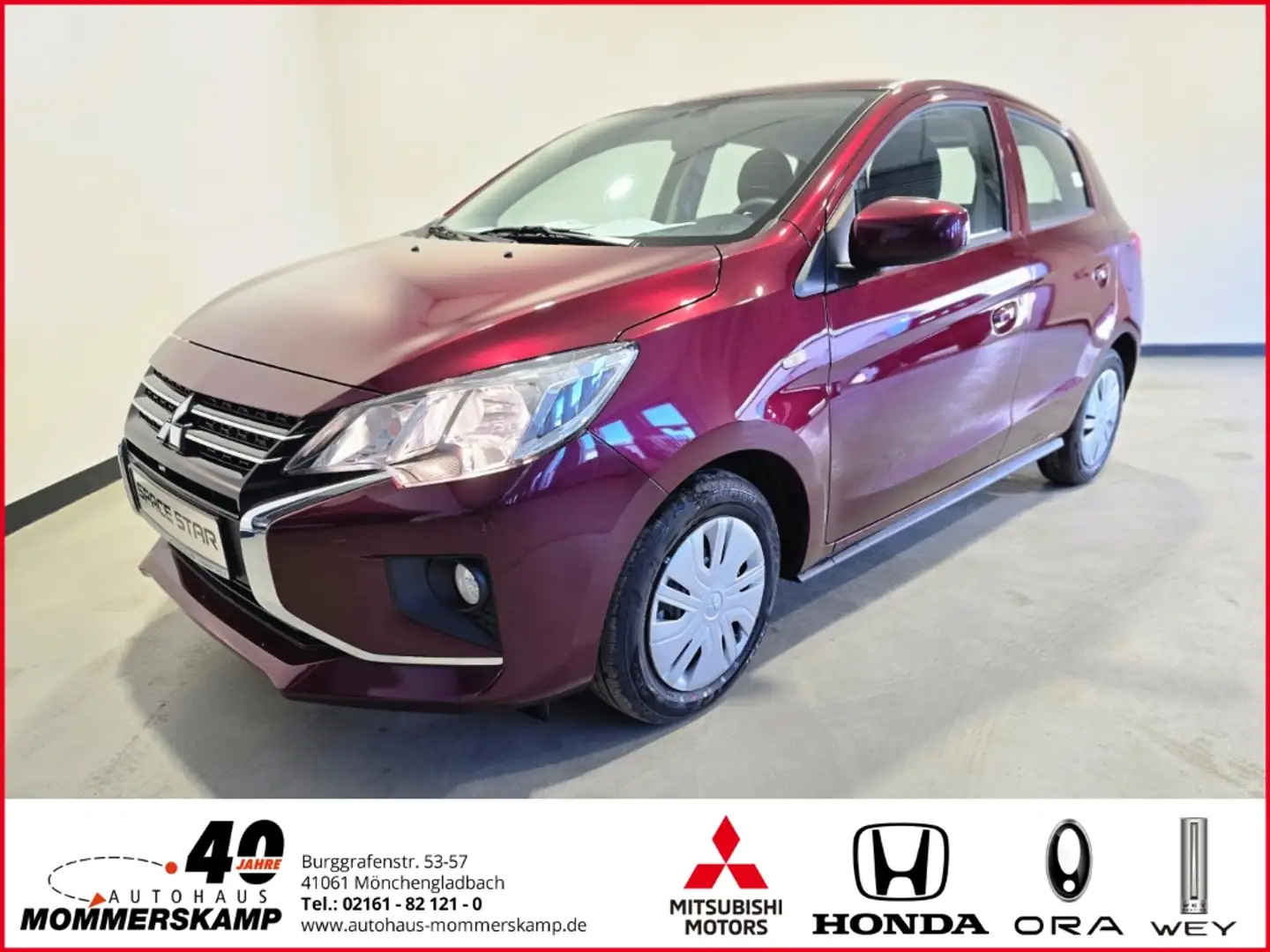 Mitsubishi Space Star 1,2 Select SOFORT-VERFÜGBAR+Klima+ZV+DAB Radio+Lic Rojo - 1