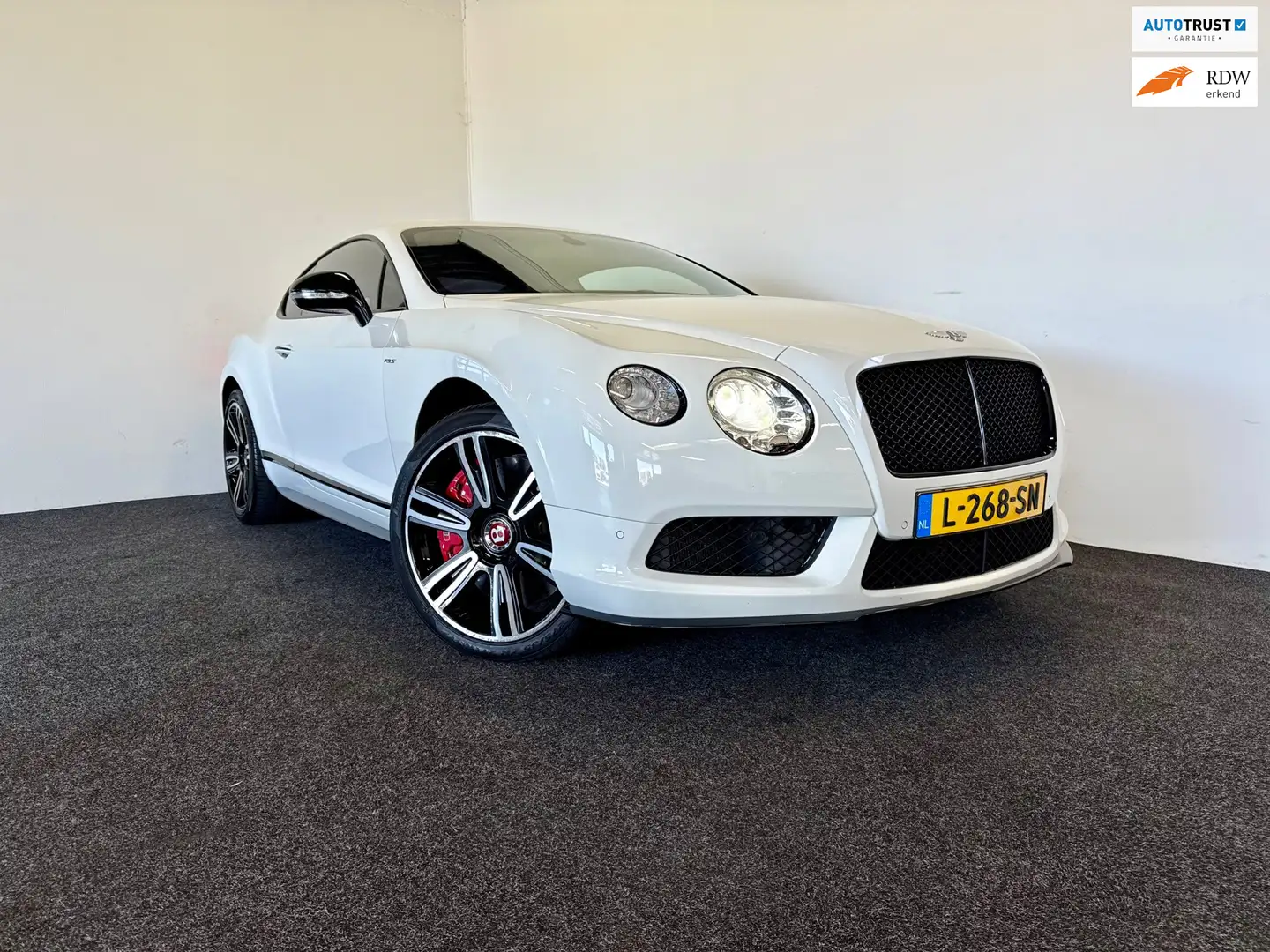 Bentley Continental GT 4.0 V8S | incl. garantie | dealer onderhouden Wit - 1