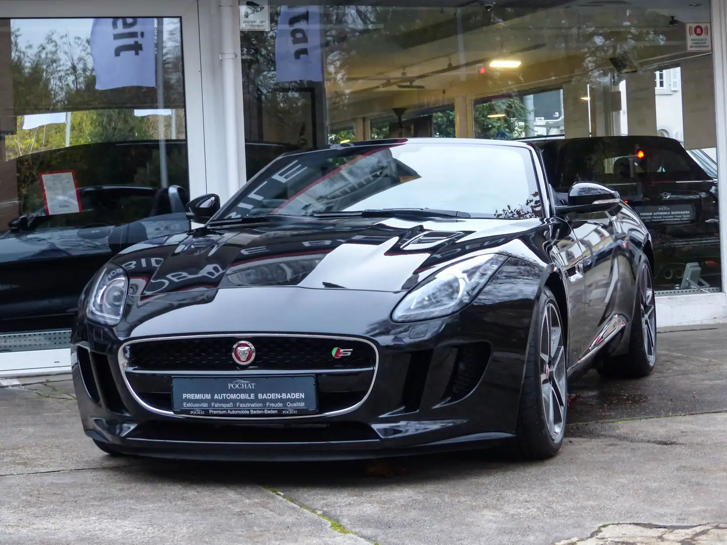 Jaguar F-Type S Dynamik AWD P380*Leder*SportAbgasanlage Schwarz - 2