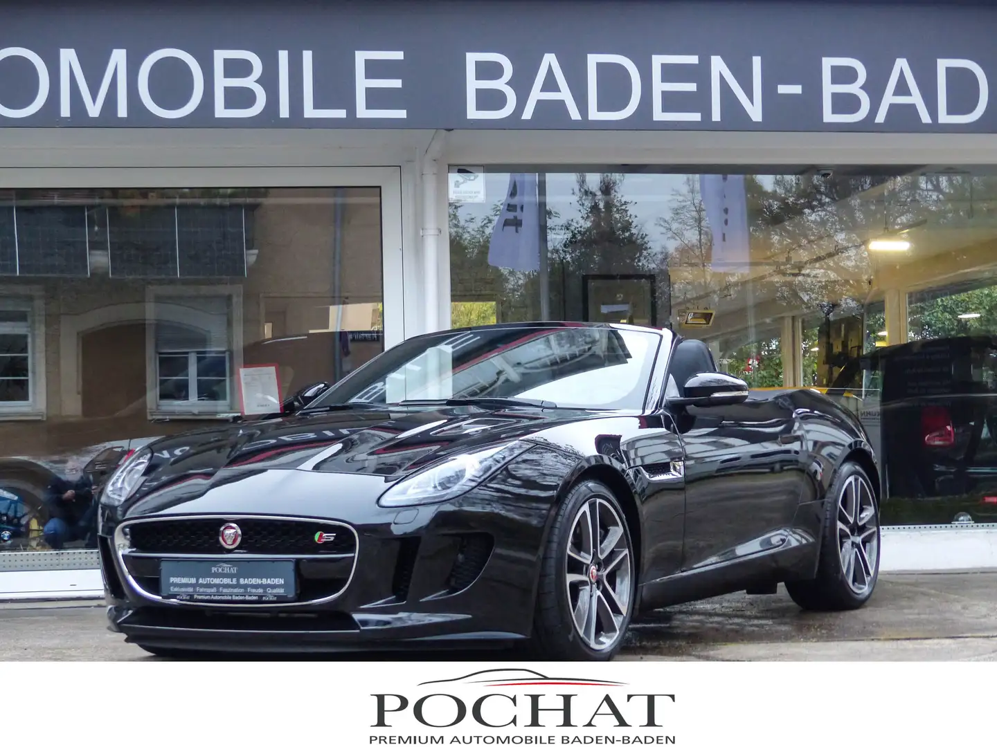 Jaguar F-Type S Dynamik AWD P380*Leder*SportAbgasanlage Nero - 1