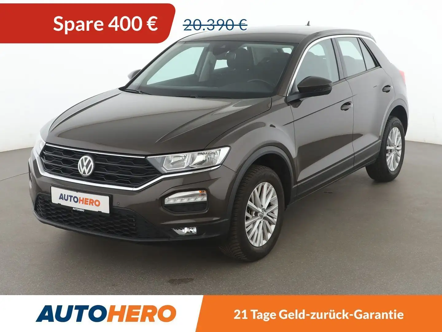Volkswagen T-Roc 1.5 TSI ACT ACT *PDC*ALU*KLIMA* Braun - 1