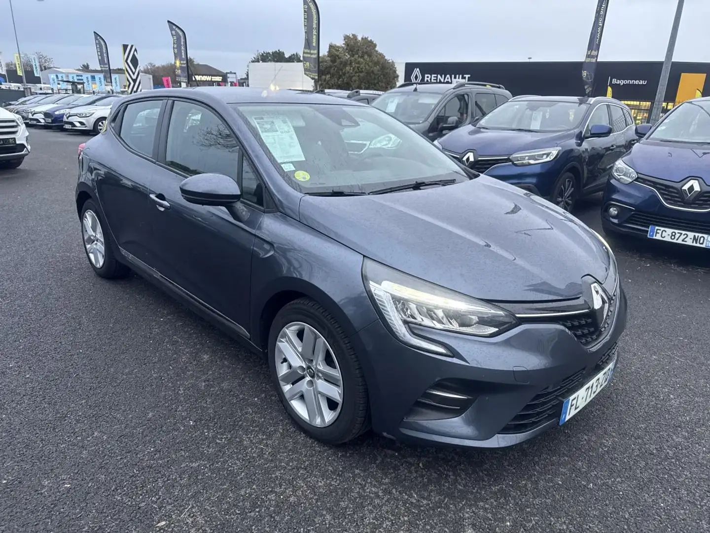 Renault Clio Clio 1.5 Blue dCi - 85  V BERLINE Zen PHASE 1 Gris - 2