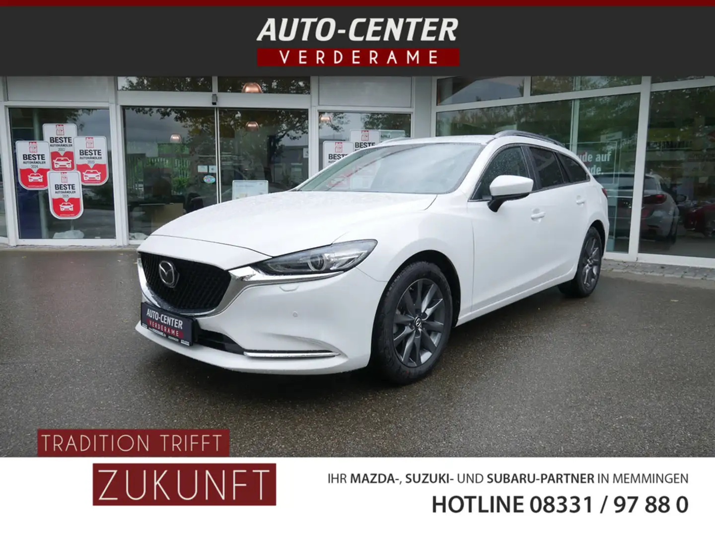 Mazda 6 Kombi SKYACTIV-G 165 FWD Center-Line 360° Bianco - 1