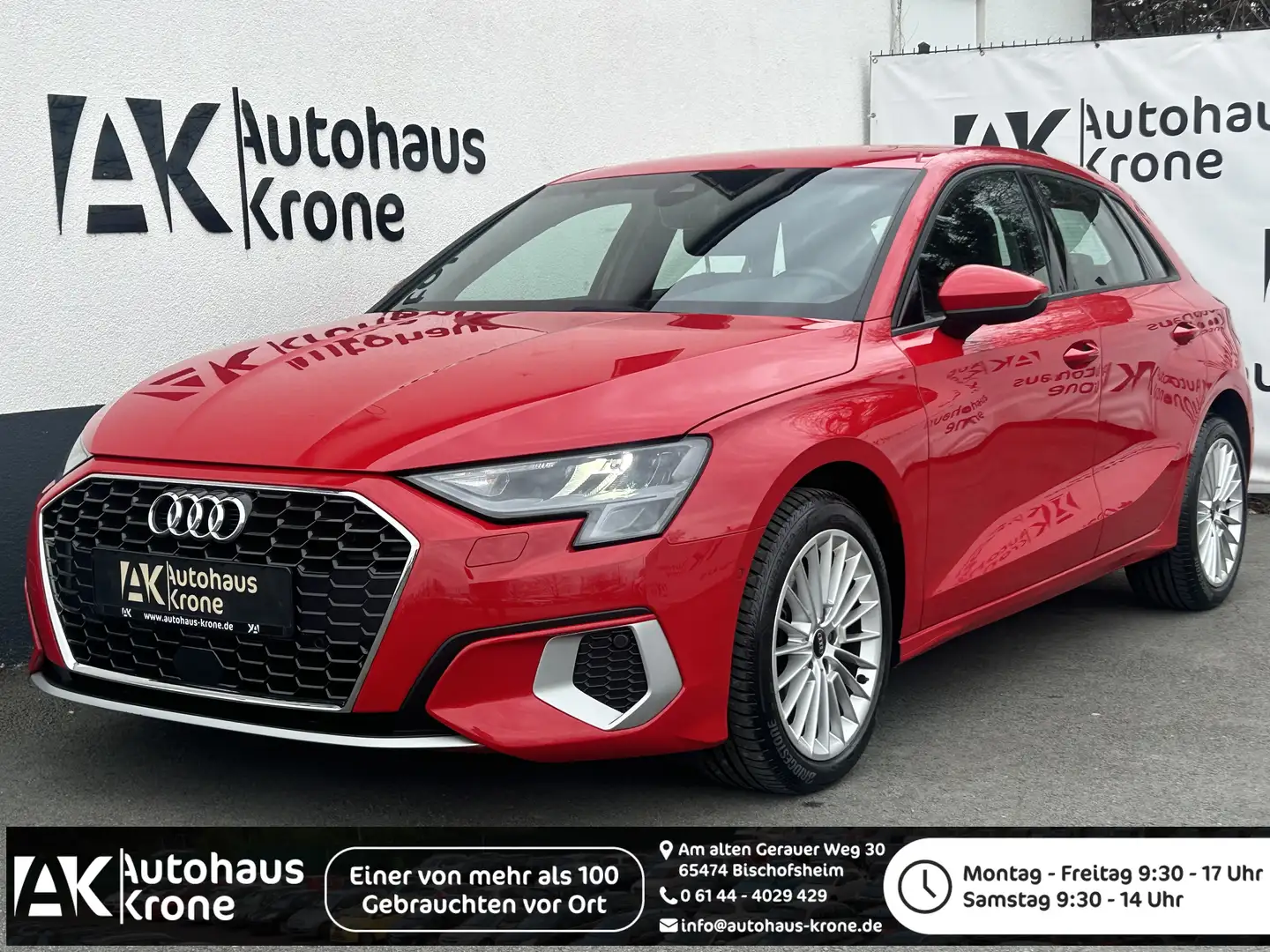 Audi A3 30 1.0 TFSI Sportback advanced VIRTUAL*ANDROID* *L Rouge - 1