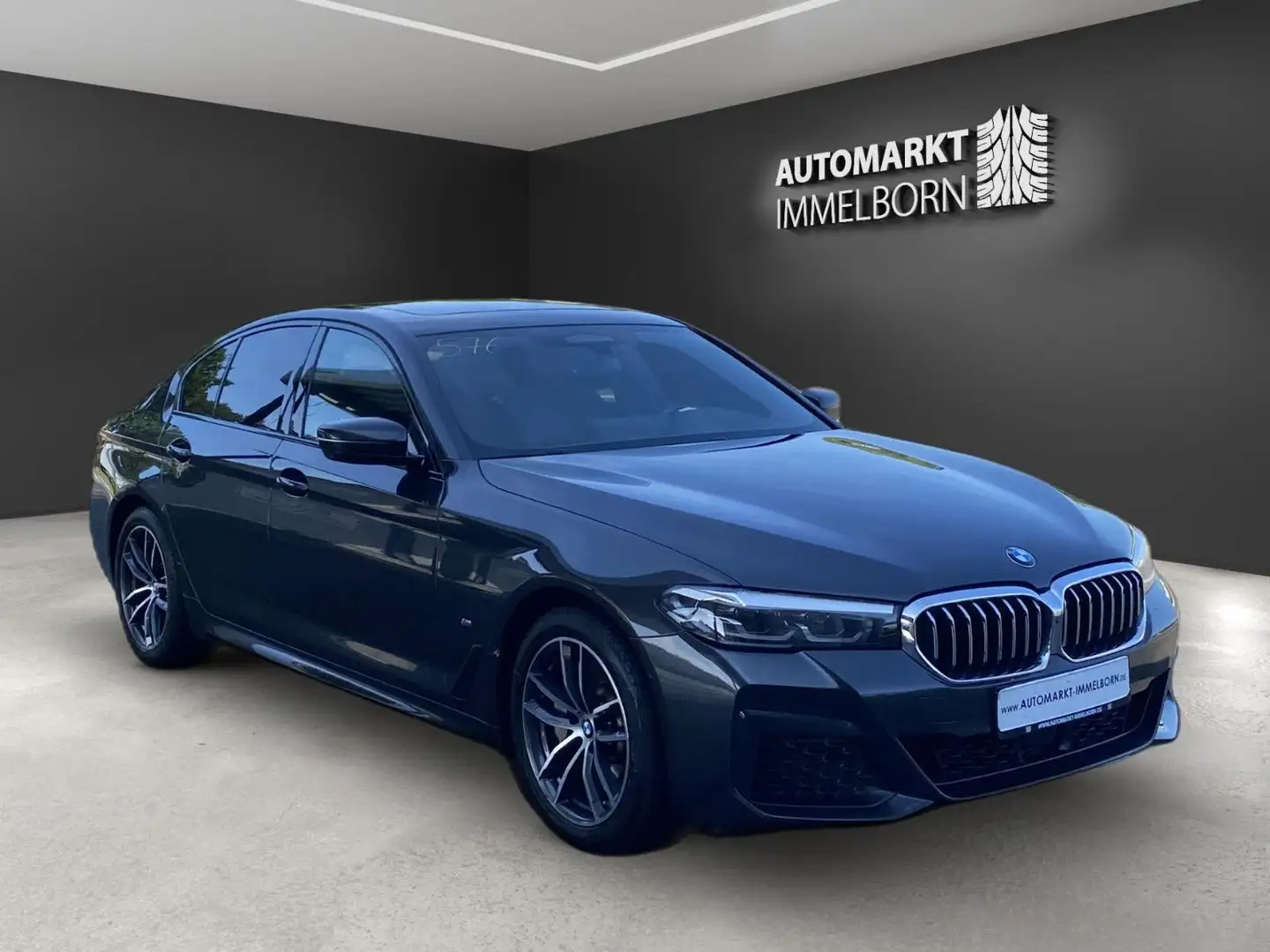 BMW 530 i xDrive M Sport Sdach*HUD*Laser*ACC*belüSit Grau - 1