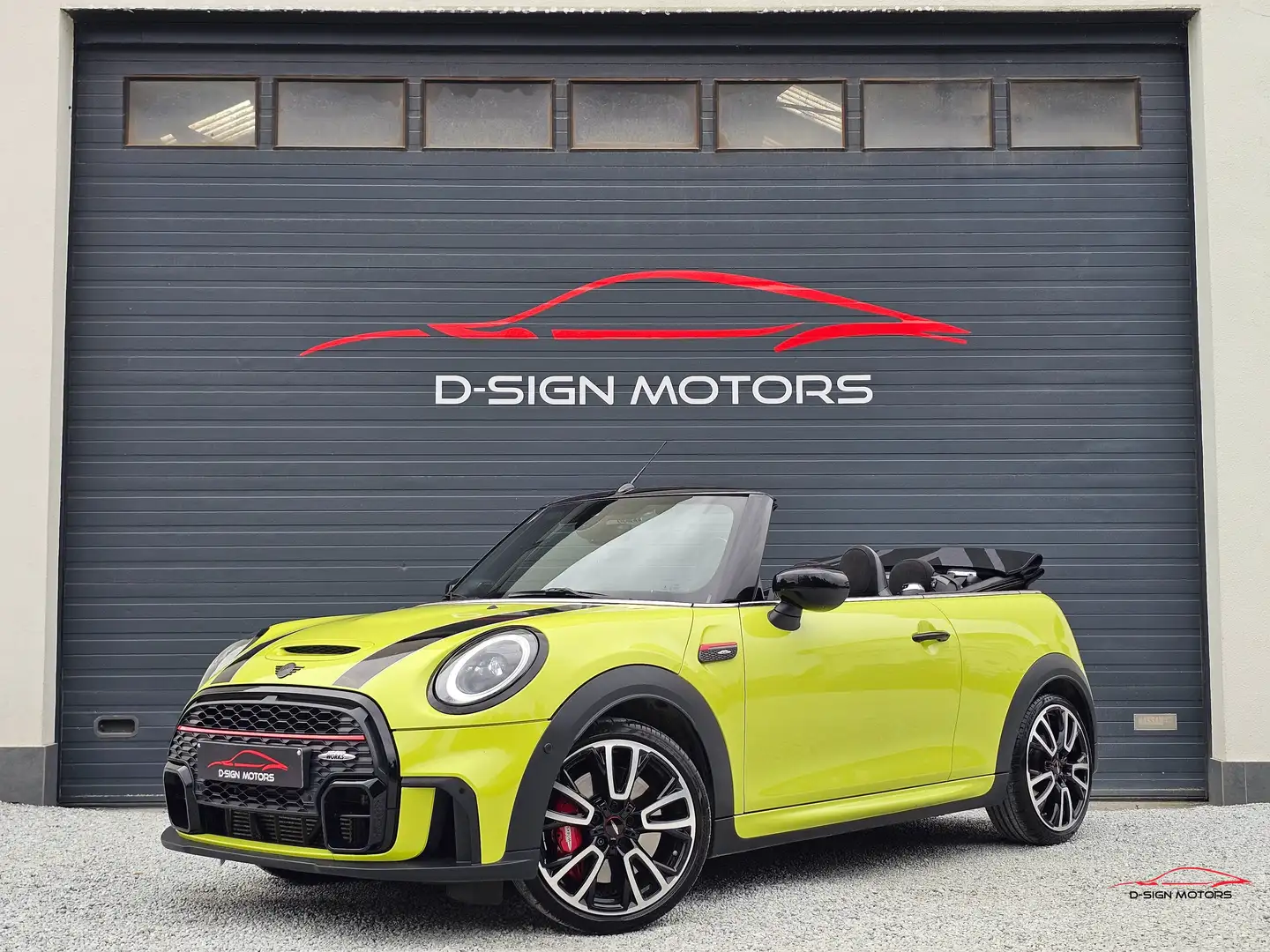 MINI John Cooper Works Cabrio 2.0AS (231ch) 2023 49.185km FULL OPTIONS !! Jaune - 1
