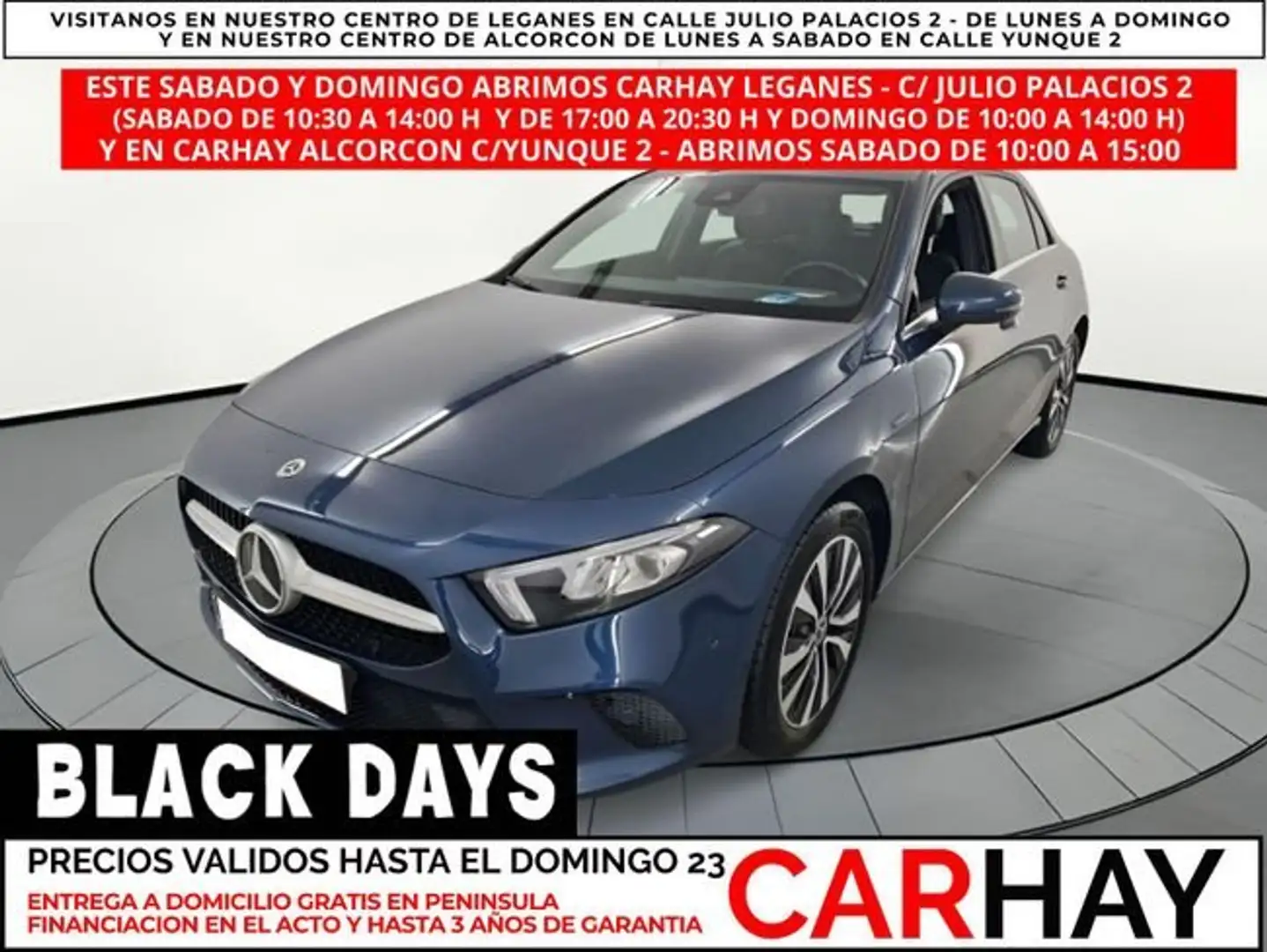 Mercedes-Benz A 250 1.3 E DCT Advantage Bleu - 1