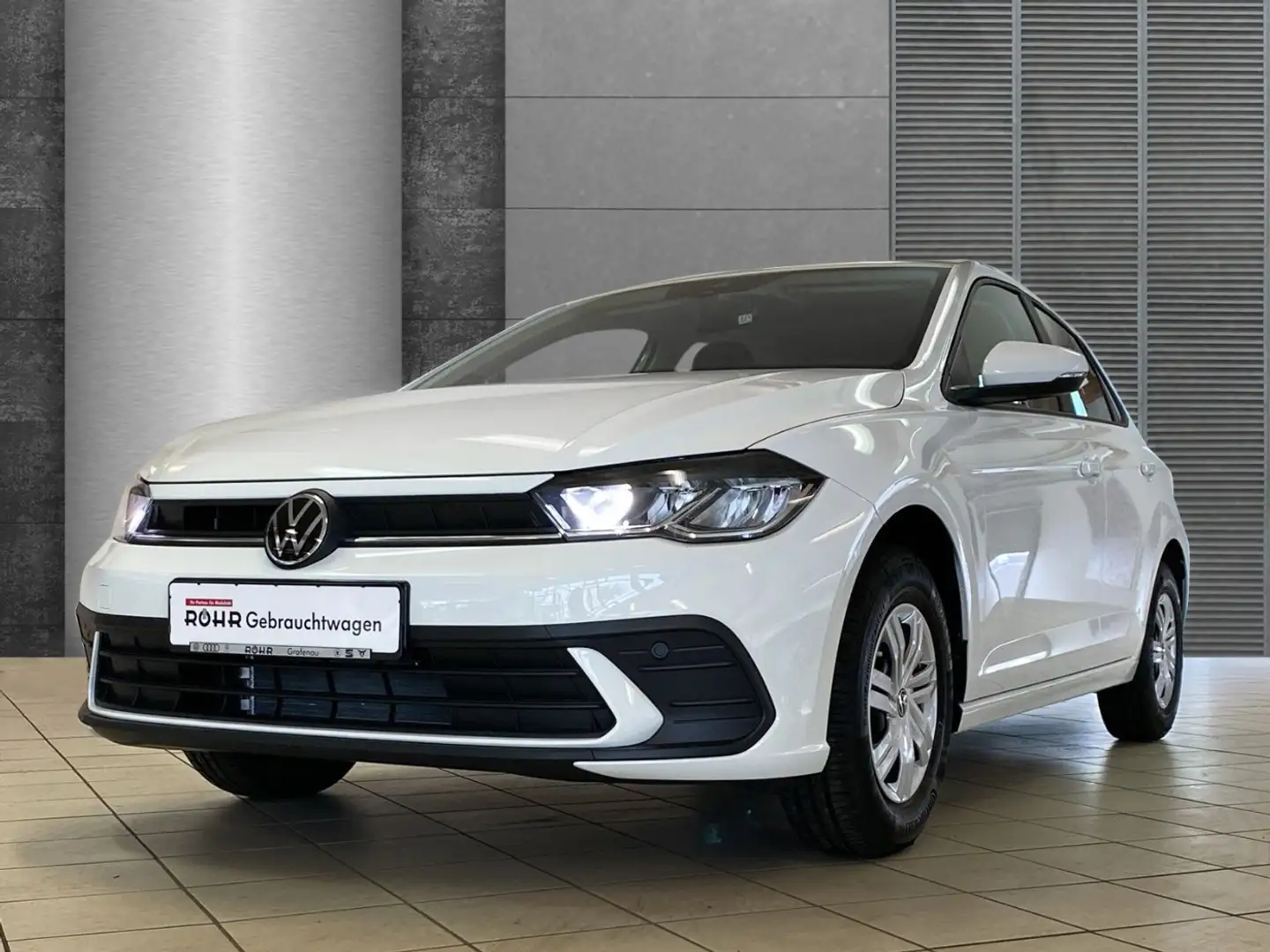 Volkswagen Polo Basis (SHZ.LaneAssist.LED.Bluetooth.EPH.DAB) 1.0 M Weiß - 2