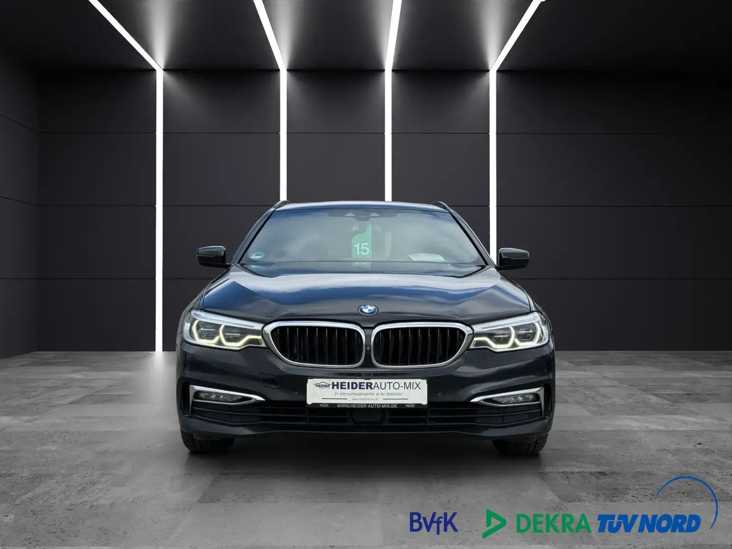 BMW 530 d Touring Sport Line ACC|HUD|PANO|SOFT|360° Noir - 2