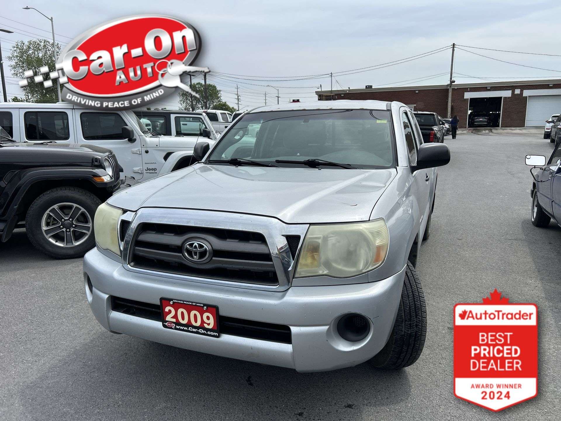 Silver 2009 Toyota Tacoma Access Cab Pickup Truck 4X2 Automatic