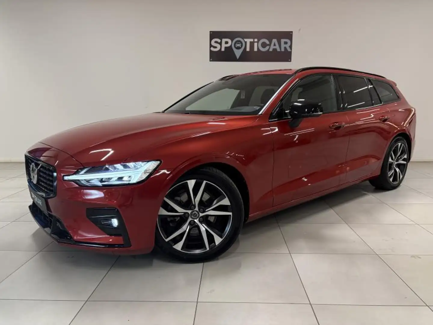 Volvo V60 R-Design - AUTOMATIQUE - GPS - CAMERA Rouge - 1