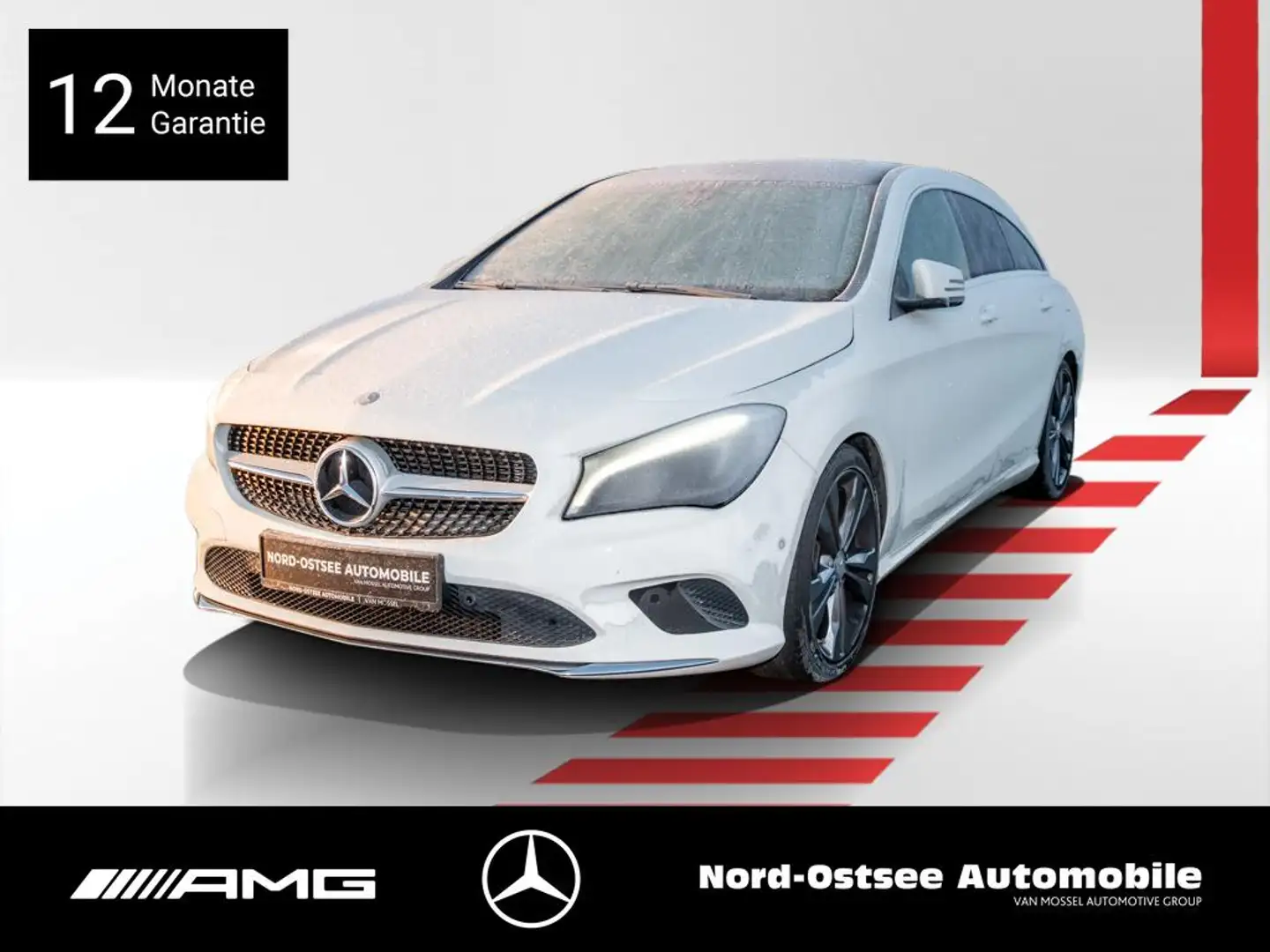 Mercedes-Benz CLA 220 d SB URBAN NAVI TEMPO LED SHZ AUDIO 20 Blanc - 1