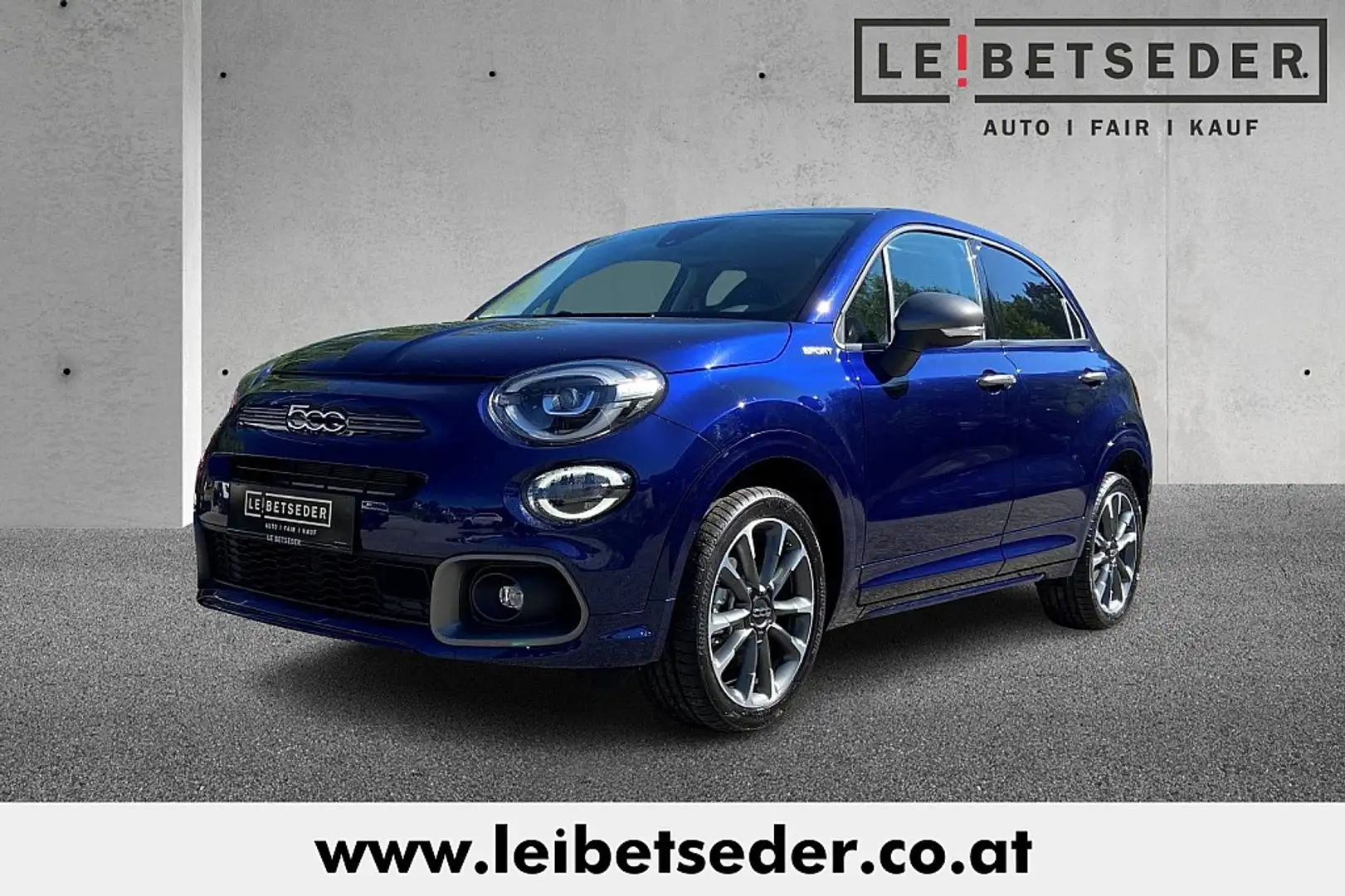 Fiat 500X Dolcevita Hybrid 130 7-Gang-DCT Bleu - 1