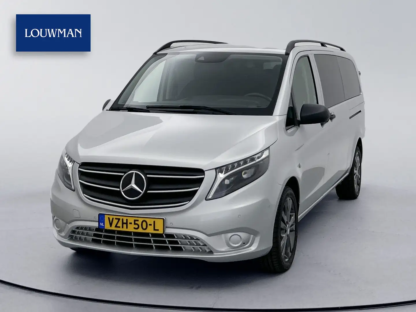 Mercedes-Benz Vito 114 CDI Extra Lang Dubbele Cabine XL LED Trekhaak Zilver - 1