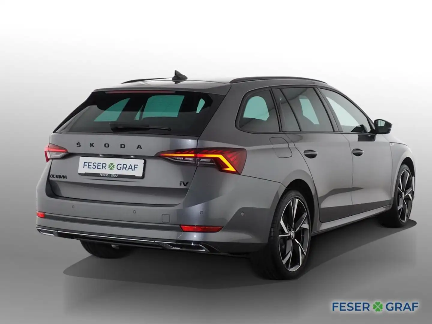 Skoda Octavia 1.4 TSI iV Sportline Matrix-LED Head-Up Gris - 2