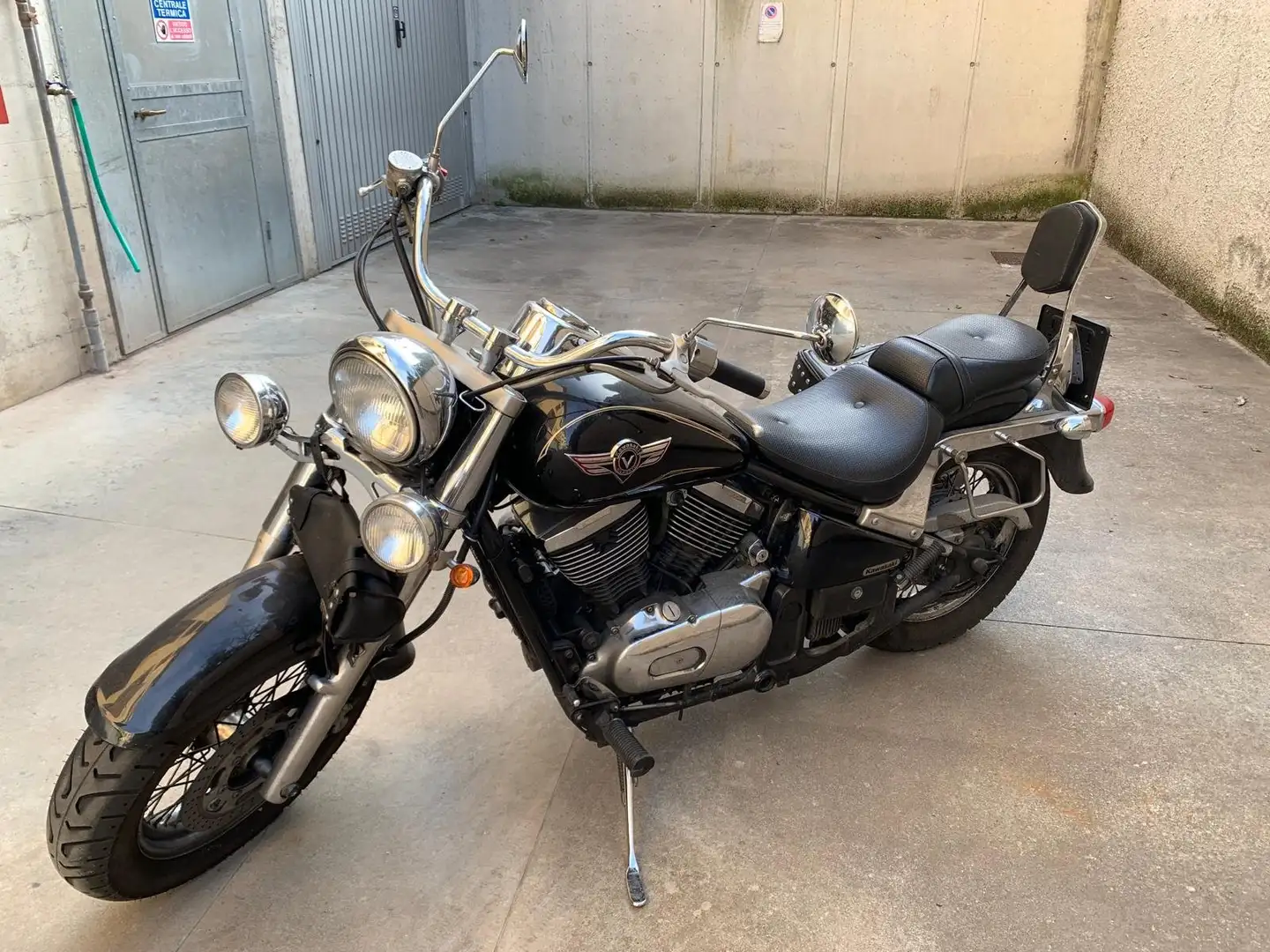 Kawasaki VN 800 classic Negru - 1