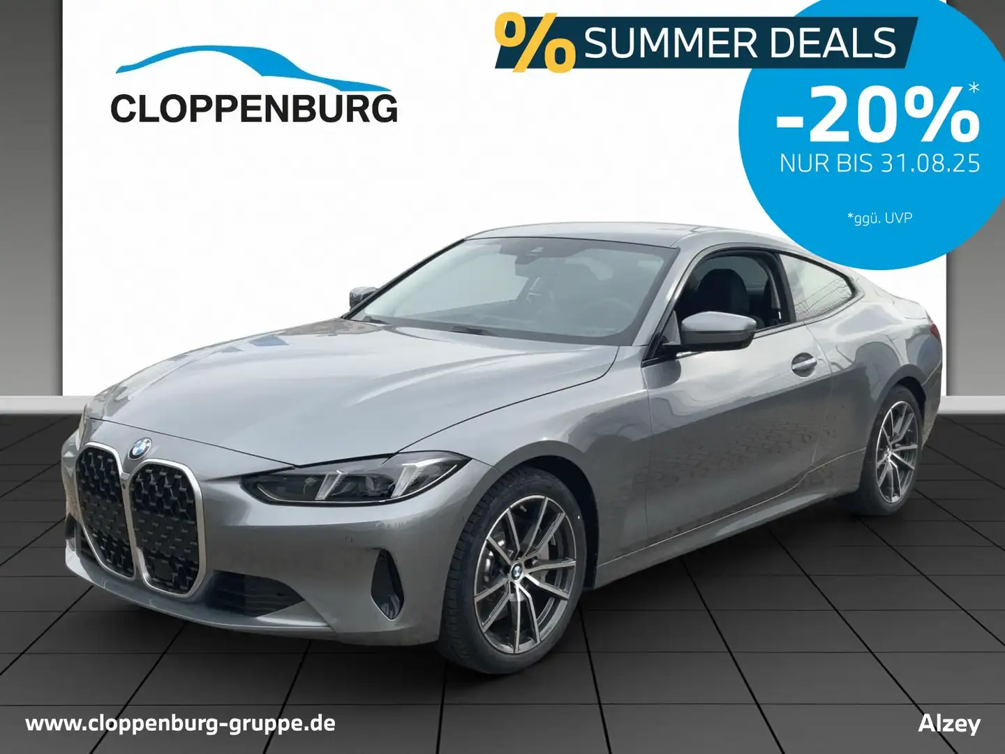 BMW 430 i xDrive Navi+360°+ACC+SHZ+HiFi UPE: 68.720€ Gris - 1