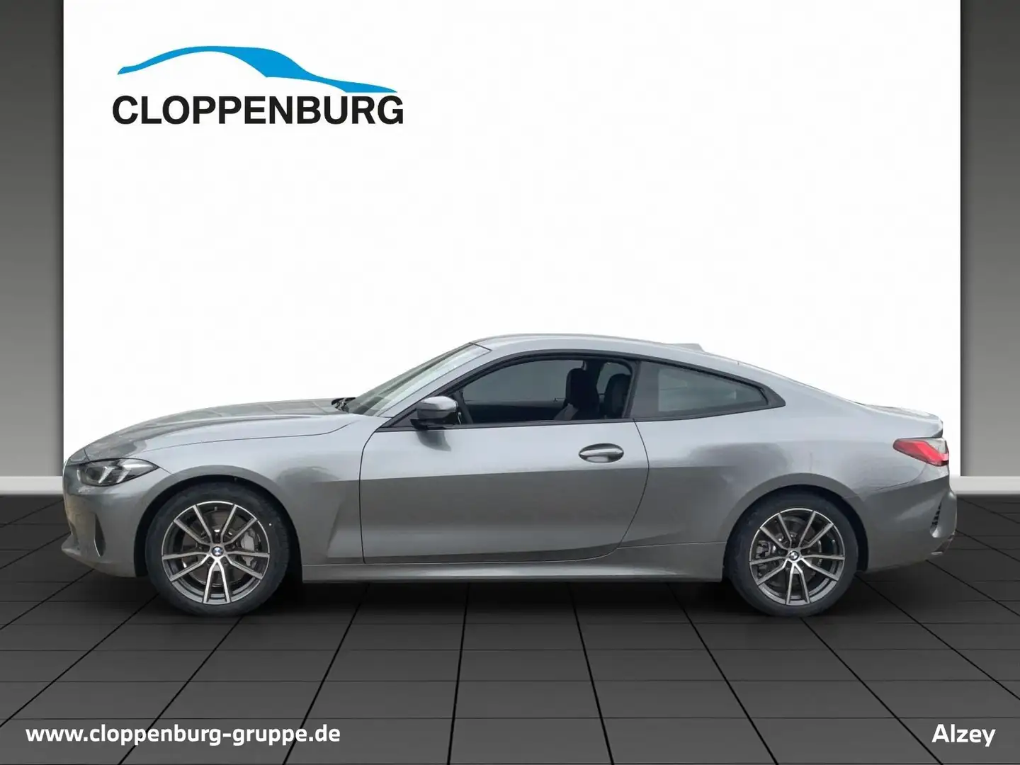 BMW 430 i xDrive Coupé LED+HiFi+DAB+RFK+Komfortzug. Szürke - 2