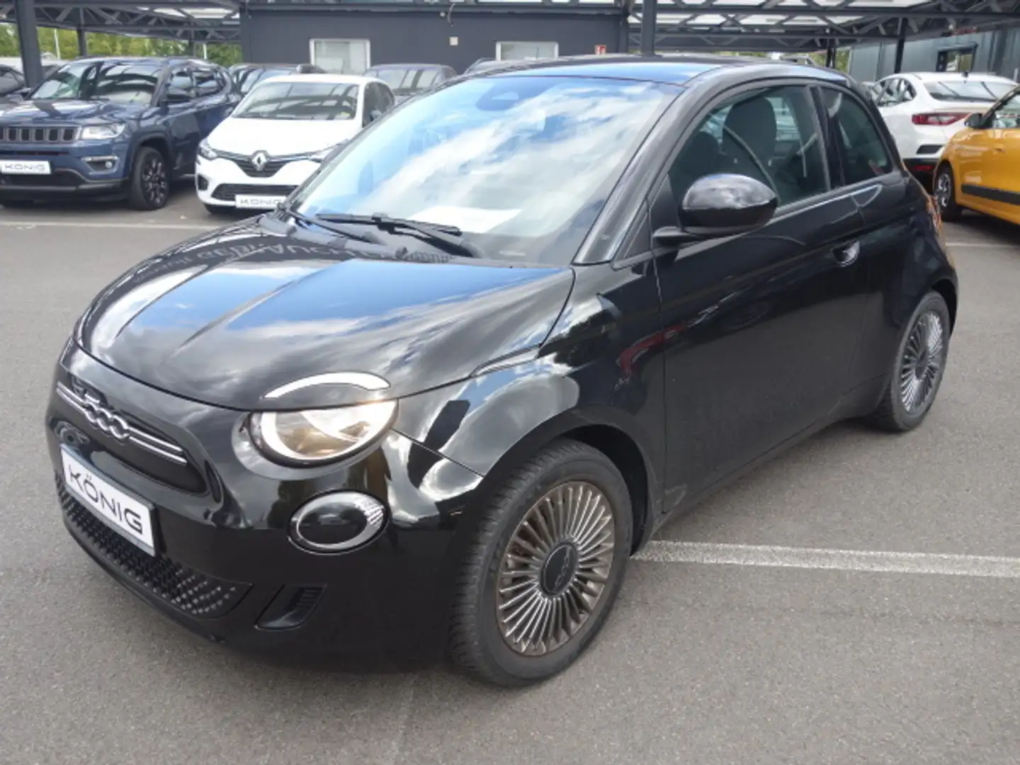 Fiat 500e Icon Carplay Klimaautomatik - Navigation Schwarz - 1