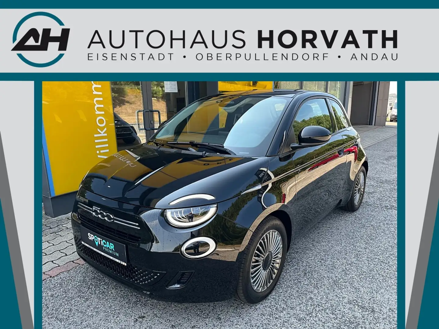 Fiat 500 Hatchback Hybrid Torino!TOP AKTION! Schwarz - 1
