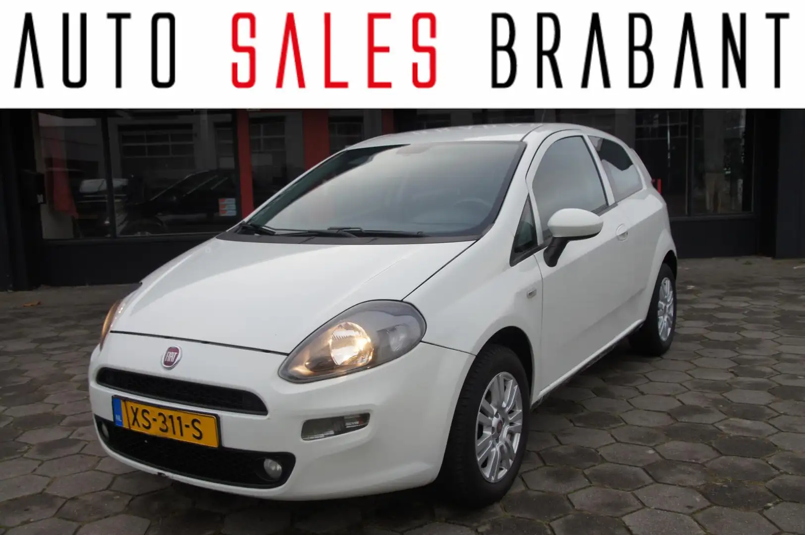 Fiat Punto Evo 1.2 Lounge Wit - 1