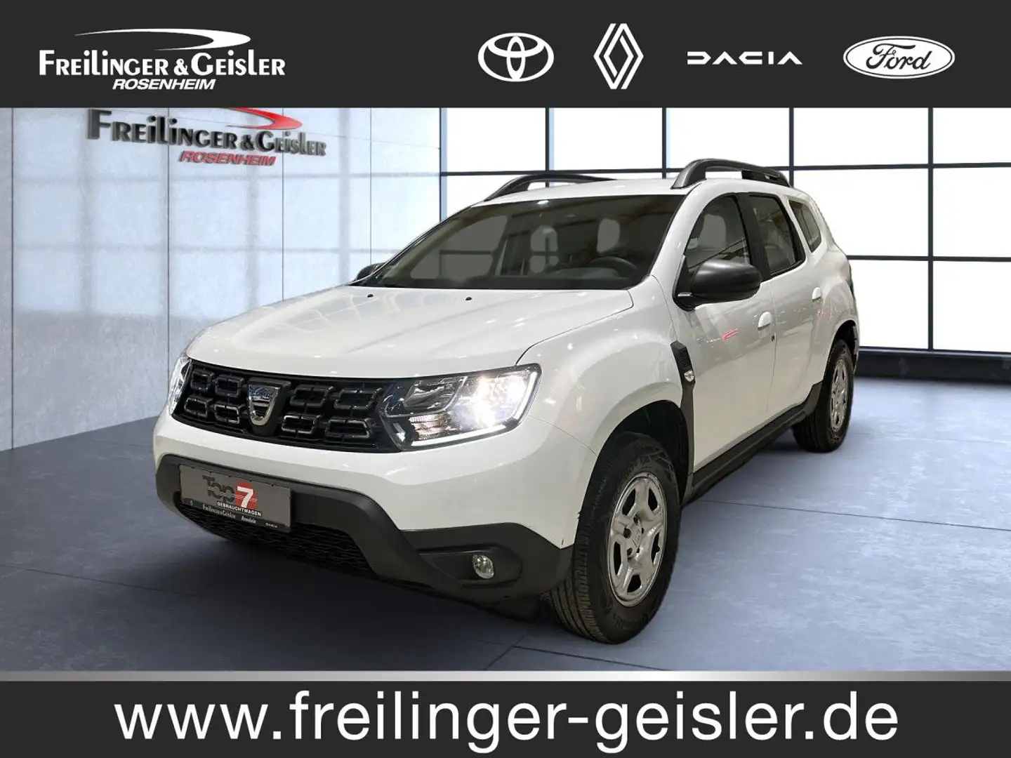 Dacia Duster Comfort Bluetooth Klima el. Fenster Weiß - 1