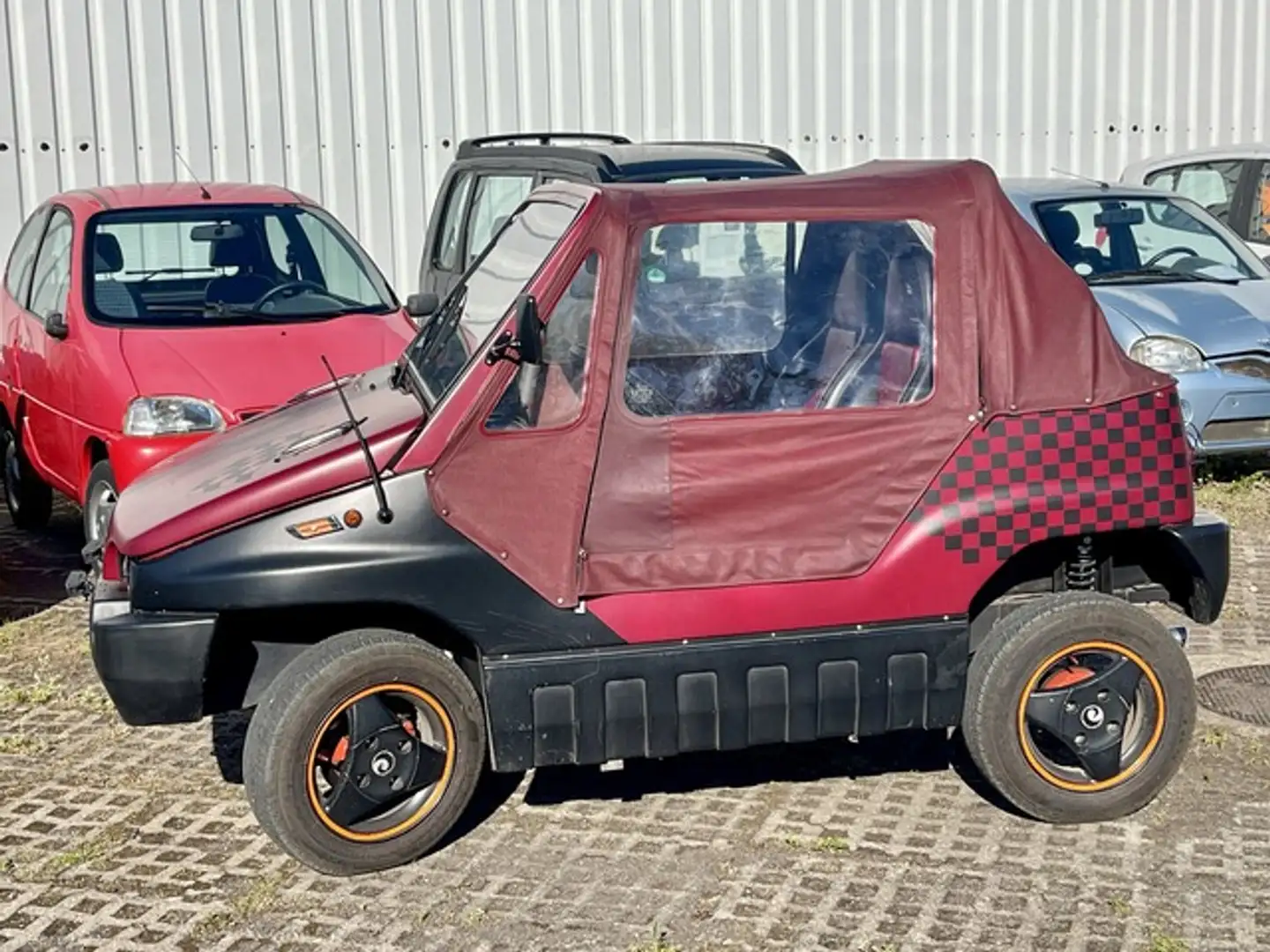 Ligier Rivolta ISIGO 45 KM H Mopedauto*1 v 500*Rarität* Rood - 2