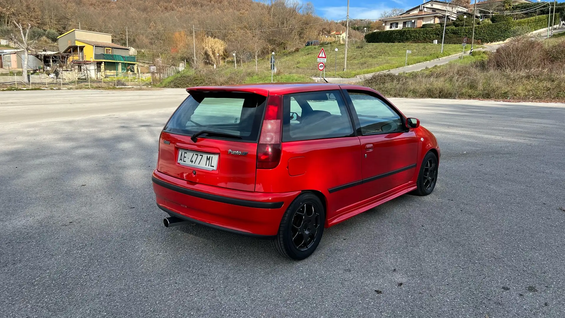 Fiat Punto 3p 1.4 GT Czerwony - 2