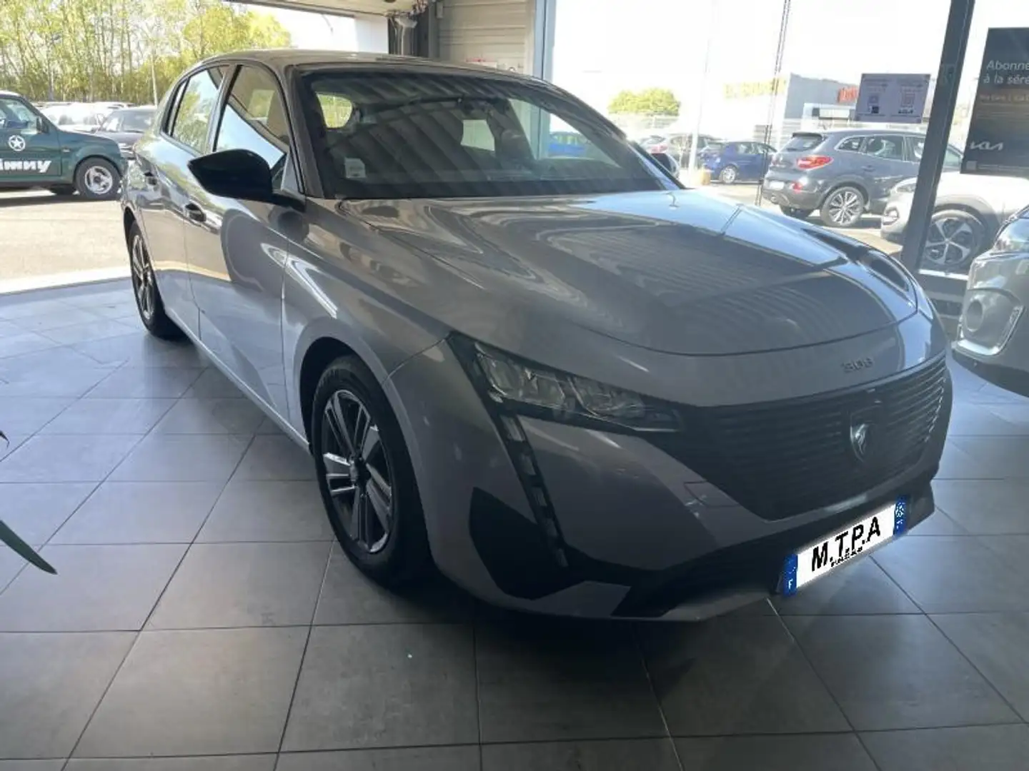 Peugeot 308 1.2 PureTech 130ch S\u0026S Active Pack Gris - 2