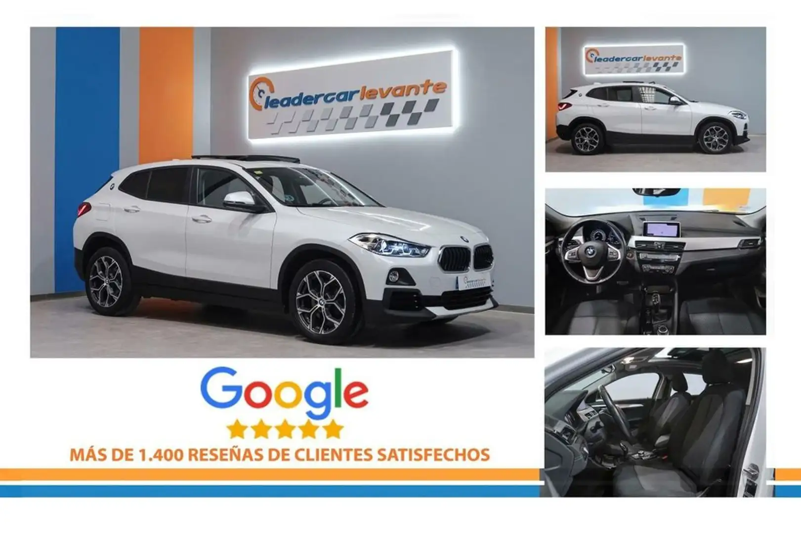 BMW X2 SDRIVE 18I ADVANTAGE 1.5 140CV AT7 Wit - 2