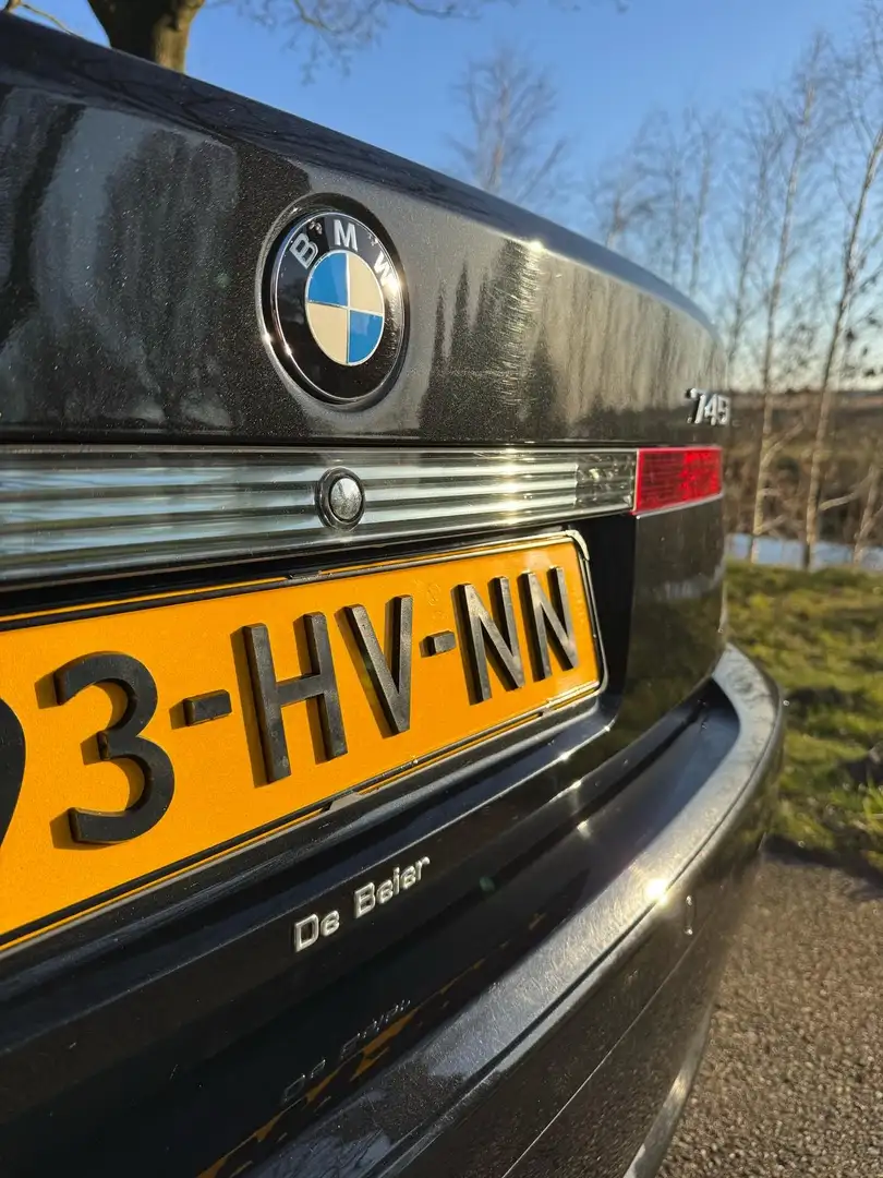 BMW 745 BMW 745i Executive YOUNGIMER TOP STAAT Zwart - 2