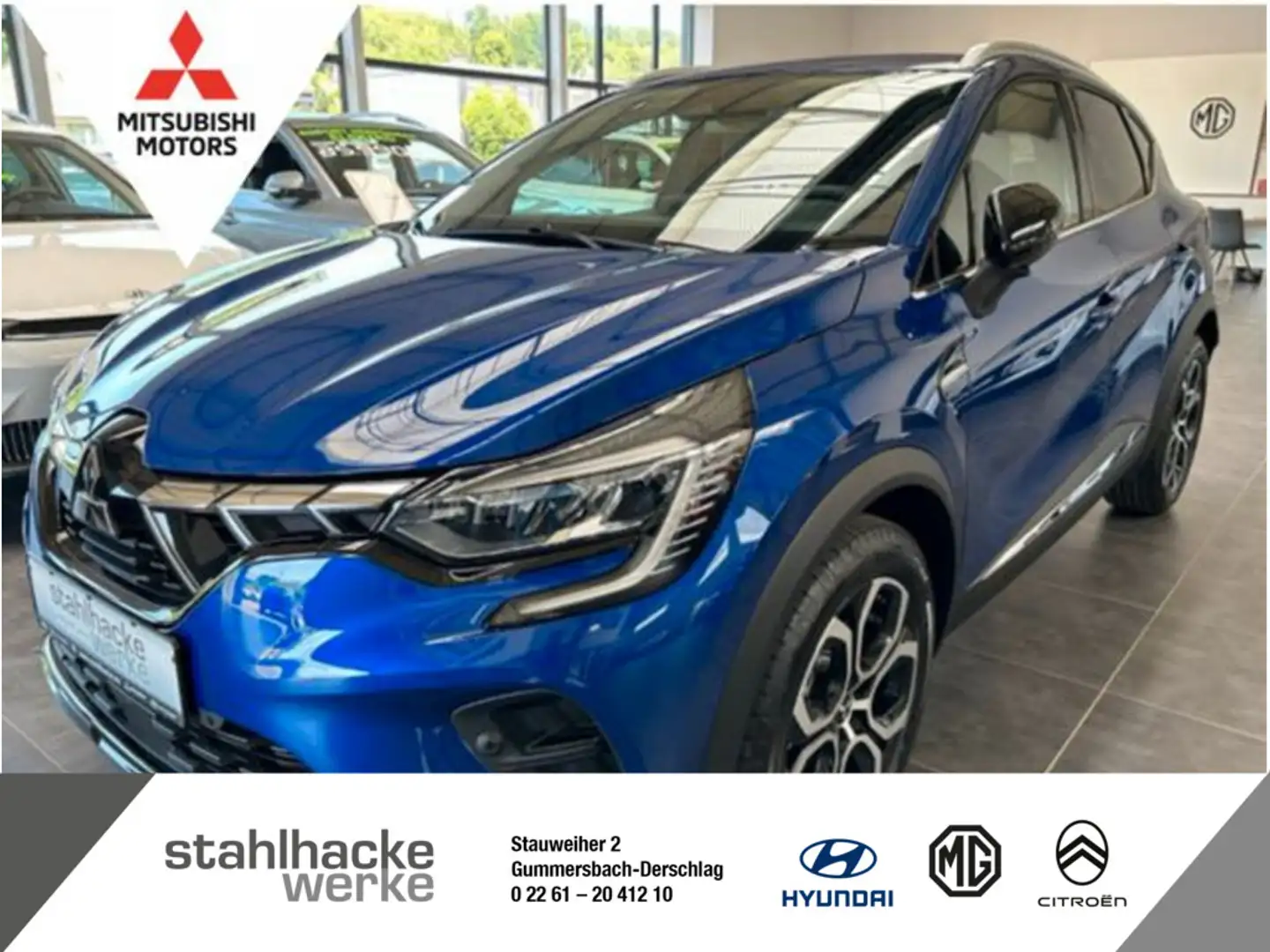 Mitsubishi ASX 1.3 Intro Edition SHZ KAMERA NAVI ACC LED Blau - 1