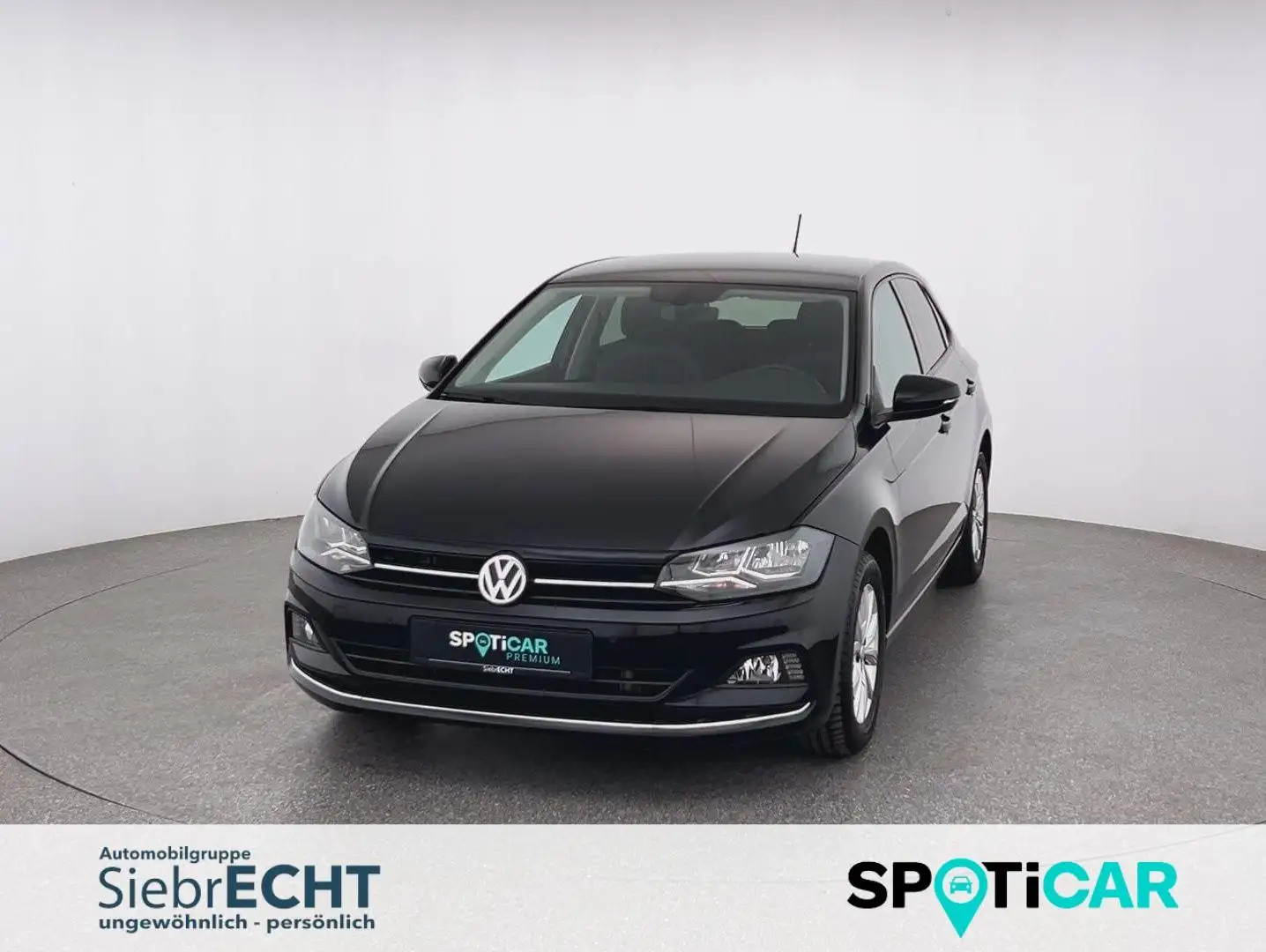 Volkswagen Polo Highline 1.0 TSI*SHZ*PDC*BTH*uvm Zwart - 1