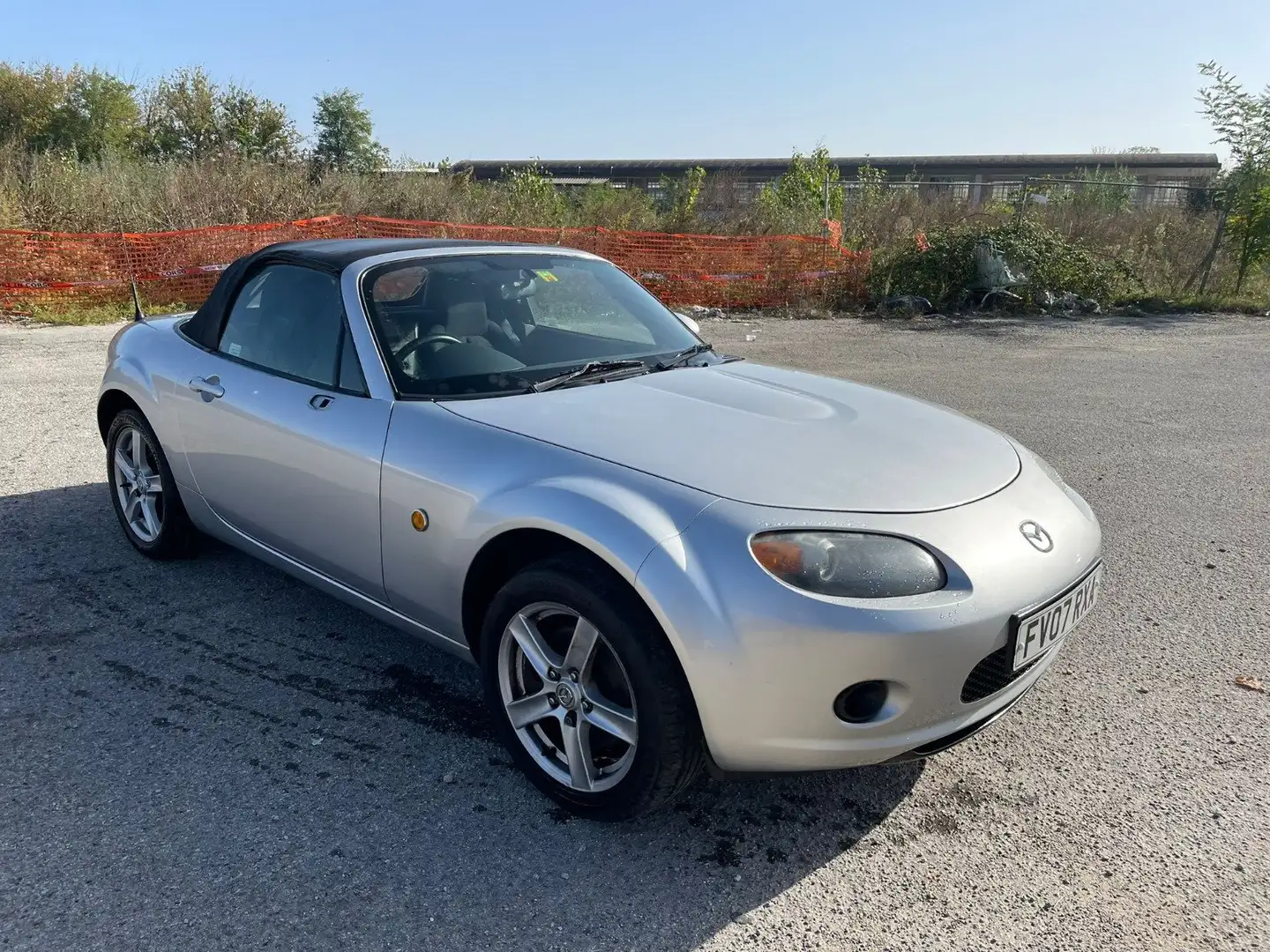 Mazda MX-5 SOLO TELAIO PER USO PISTA O RICAMBI Argento - 2