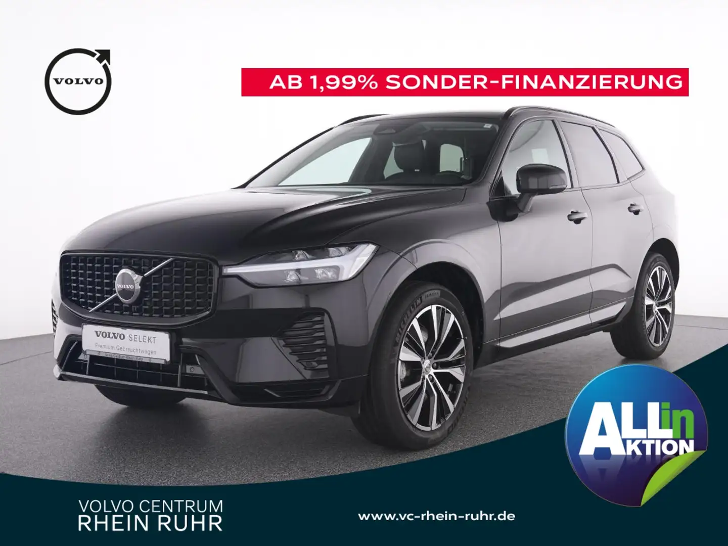 Volvo XC60 B4 (B) PLUS DARK+ESA+LM20+GOOGLE+PA+FA Plus Dark+M Schwarz - 1