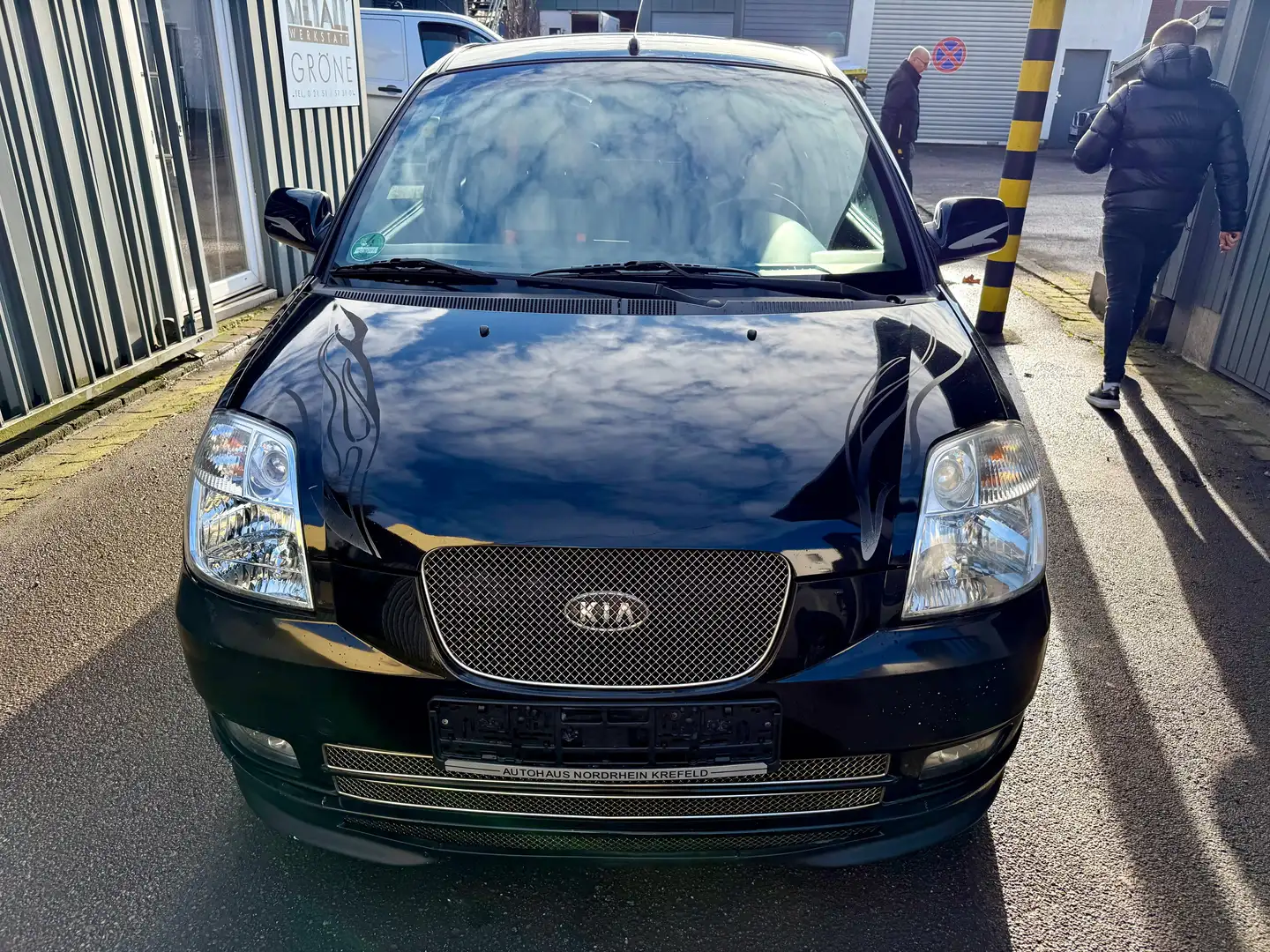 Kia Picanto 1.1 LX MTW R-Line 31/100 SHZ  TÜV+SERVICE NEU Schwarz - 2